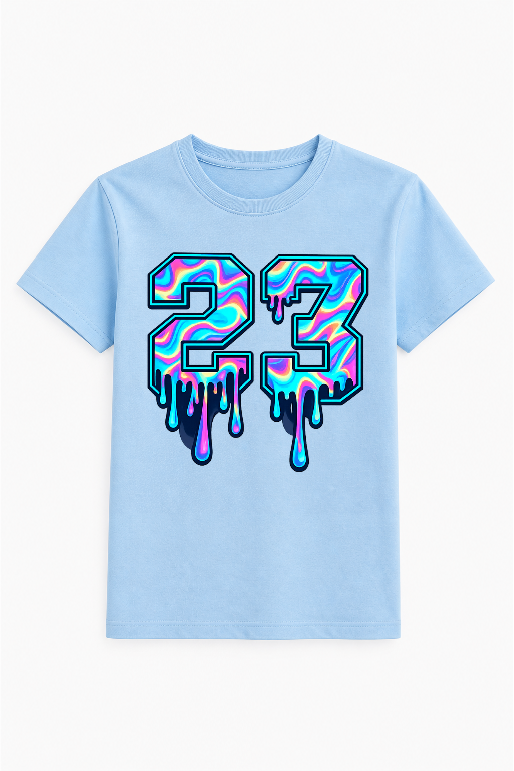 Two Three Digital Paint Print Tee