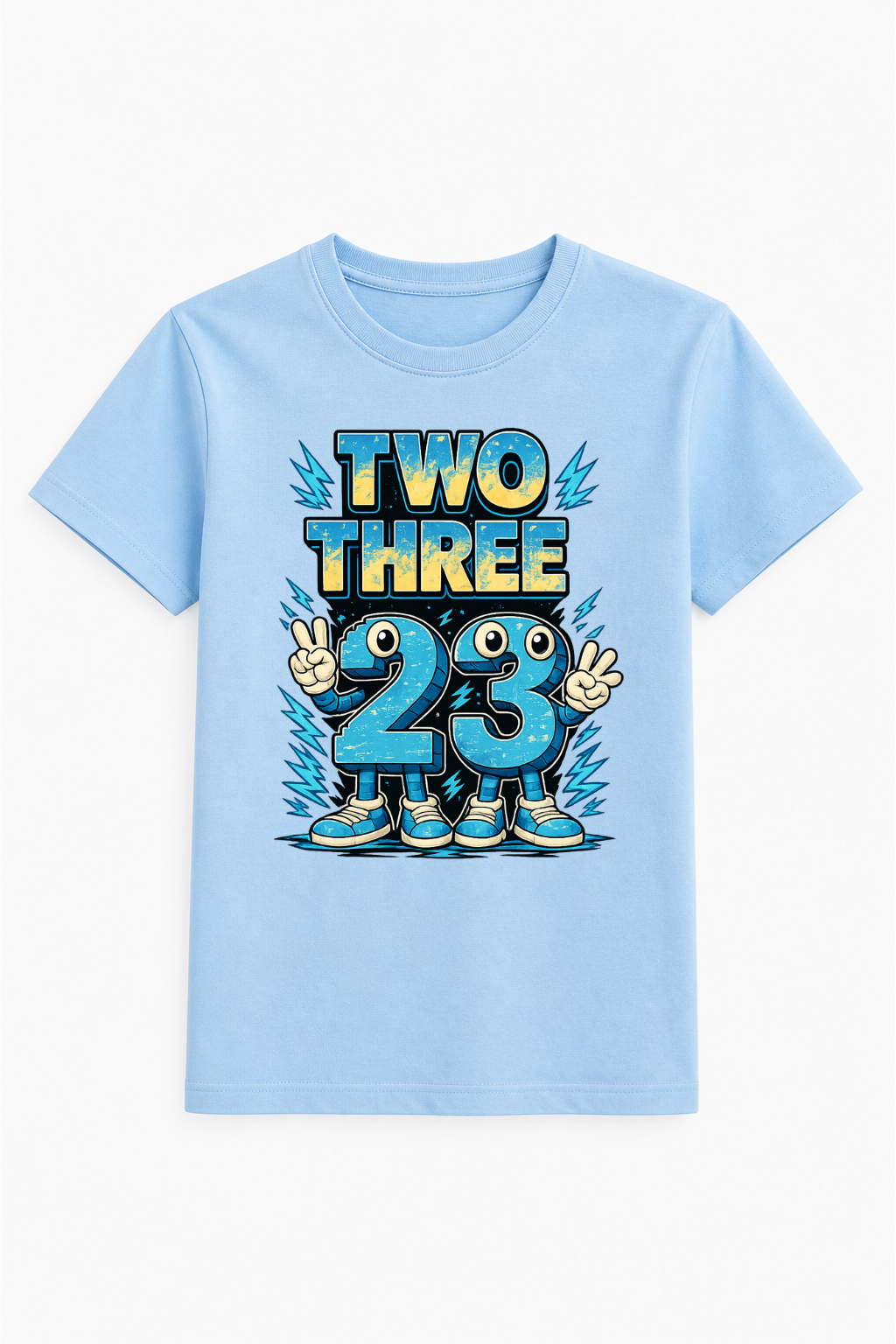 Two Three Digital Print Tee