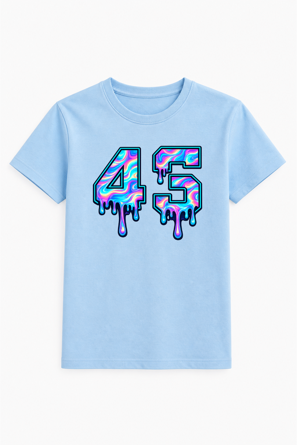 Four Five Digital Paint Print Tee