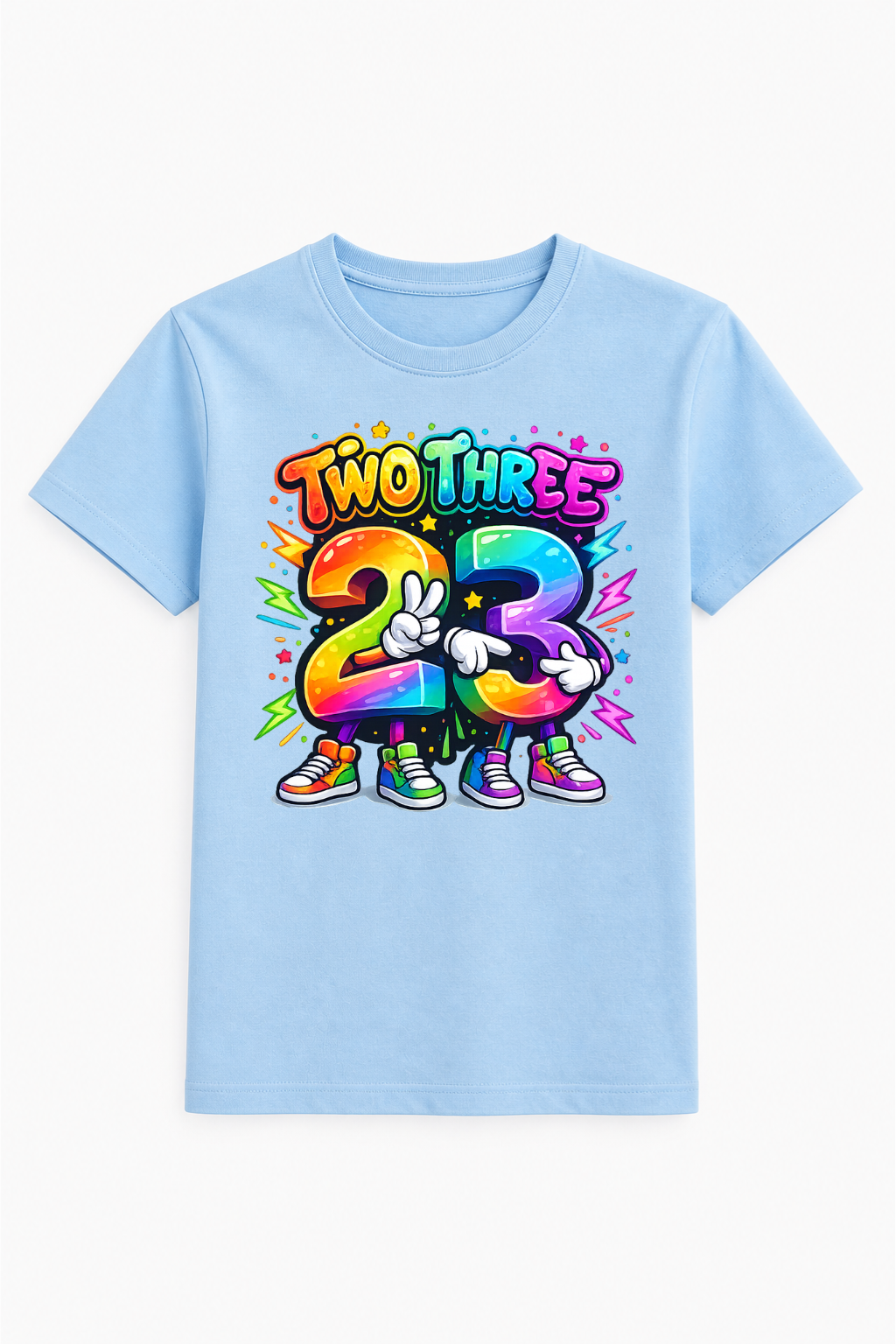 Two Three Friends Birthday Tee