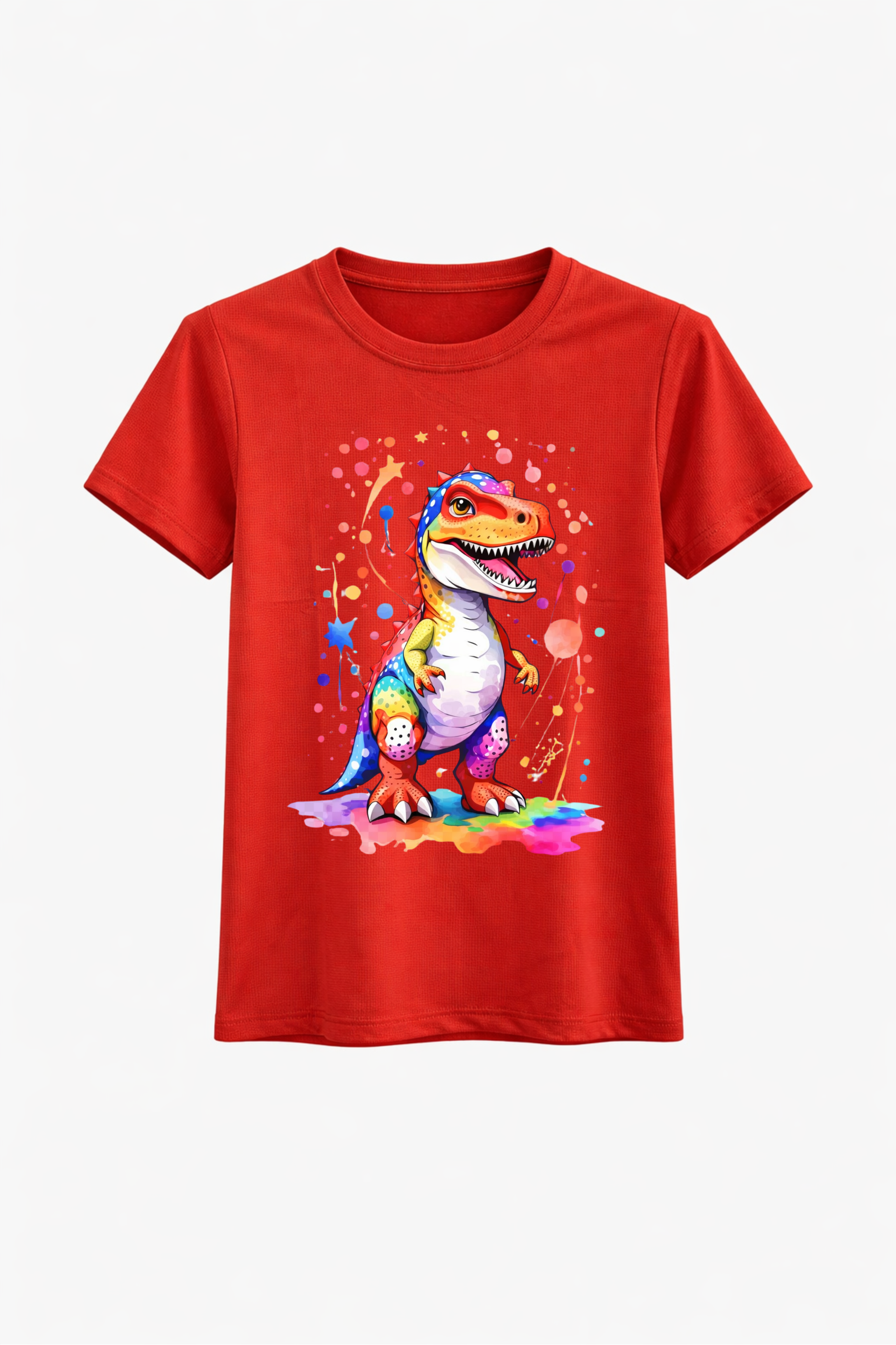 Rainbow Roar Dino Tee
