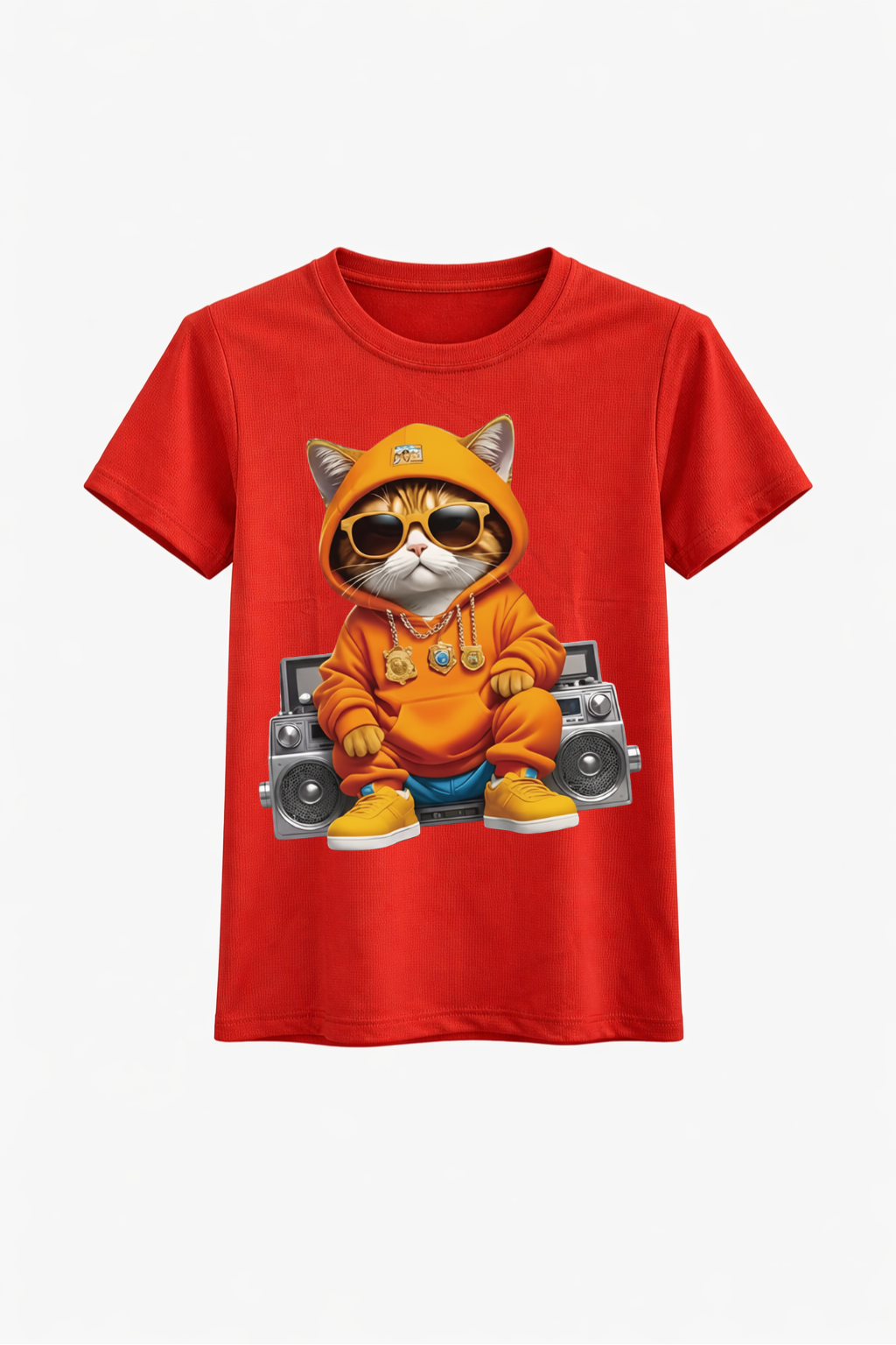 Hoodie Hustle Cat Tee