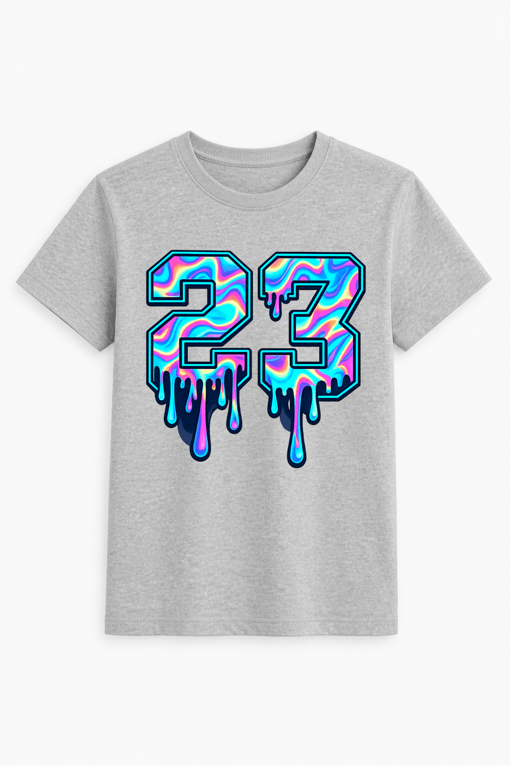 Two Three Digital Paint Print Tee