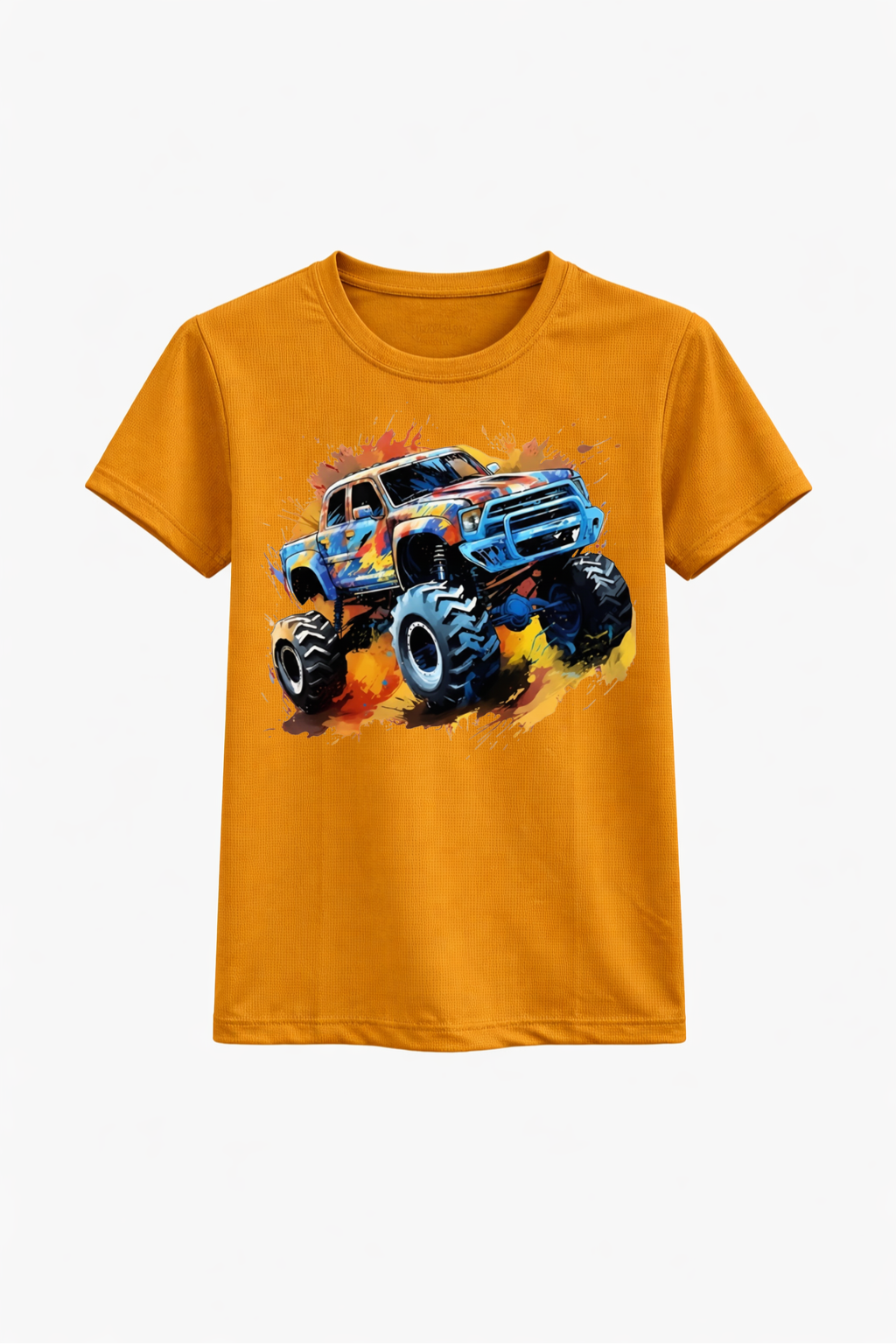 Color Blast Monster Truck Tee