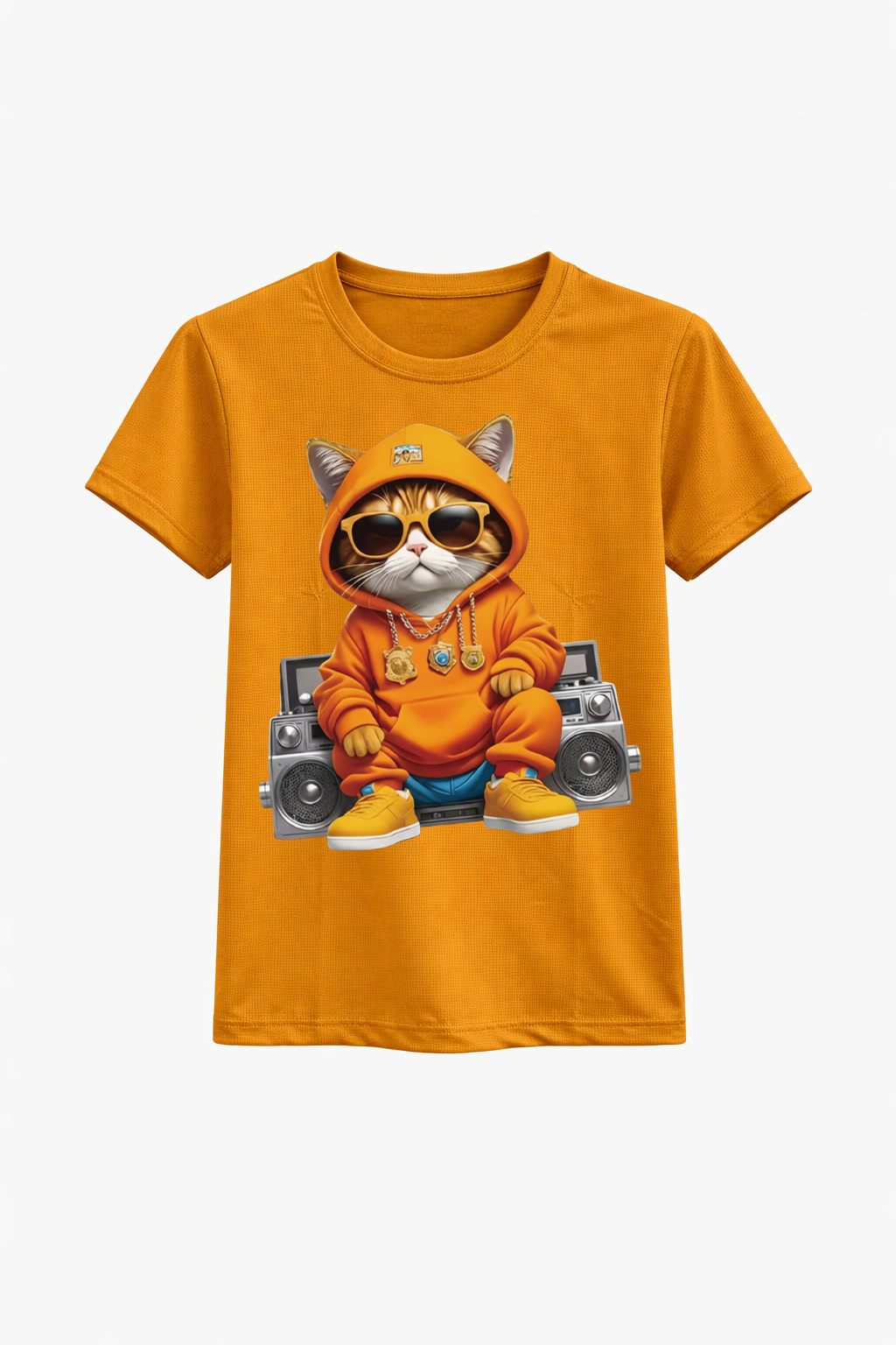 Hoodie Hustle Cat Tee