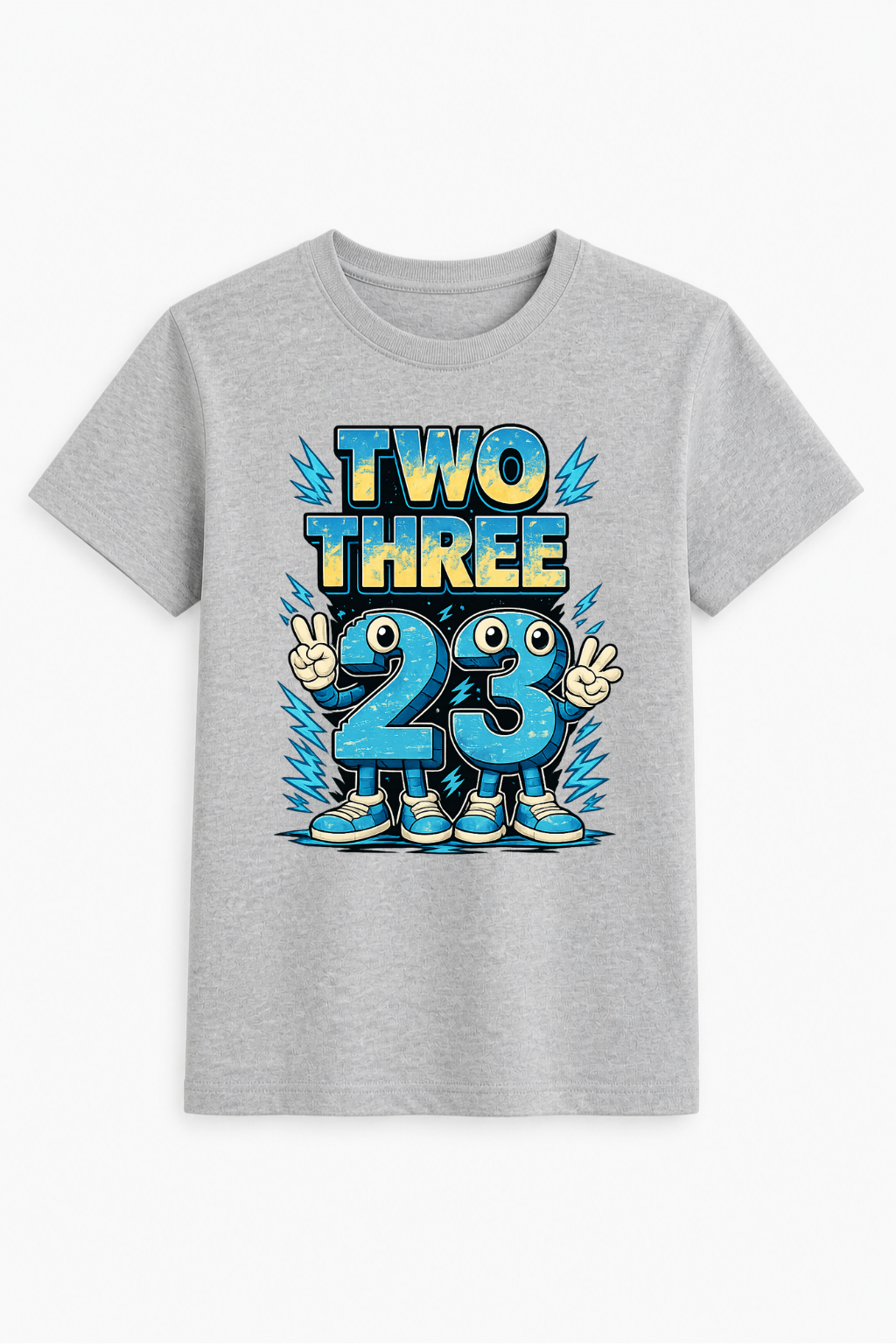 Two Three Digital Print Tee