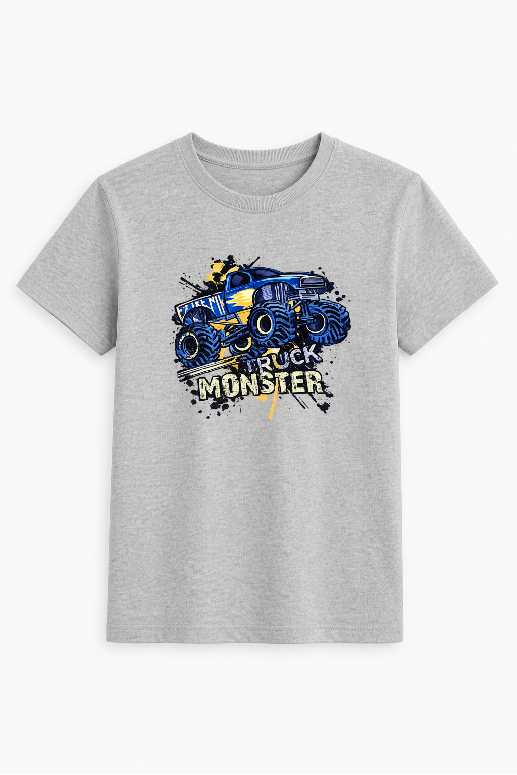 Mini Monster Truck Cotton Tee