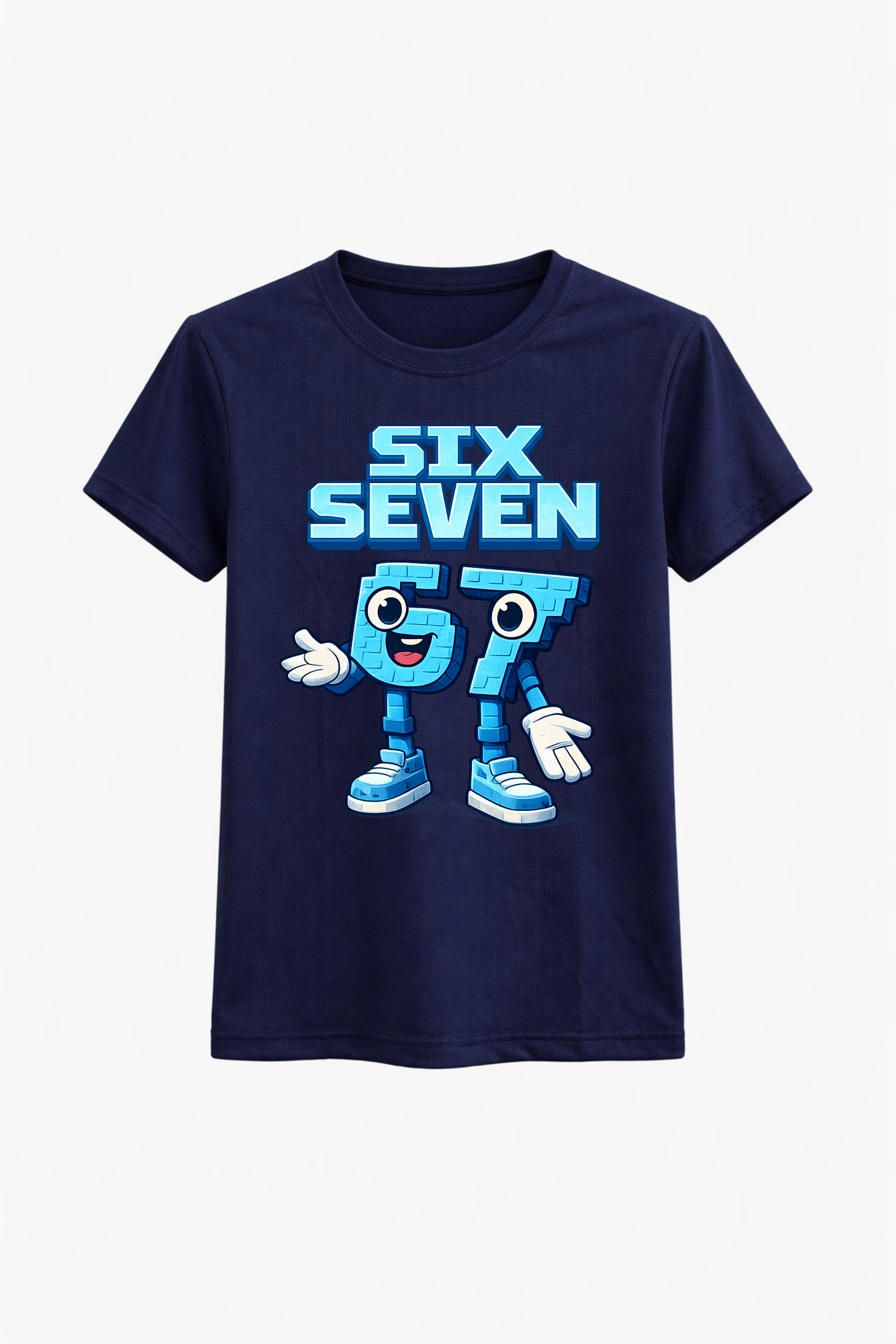 Six Seven Lego Style Graphic Tee