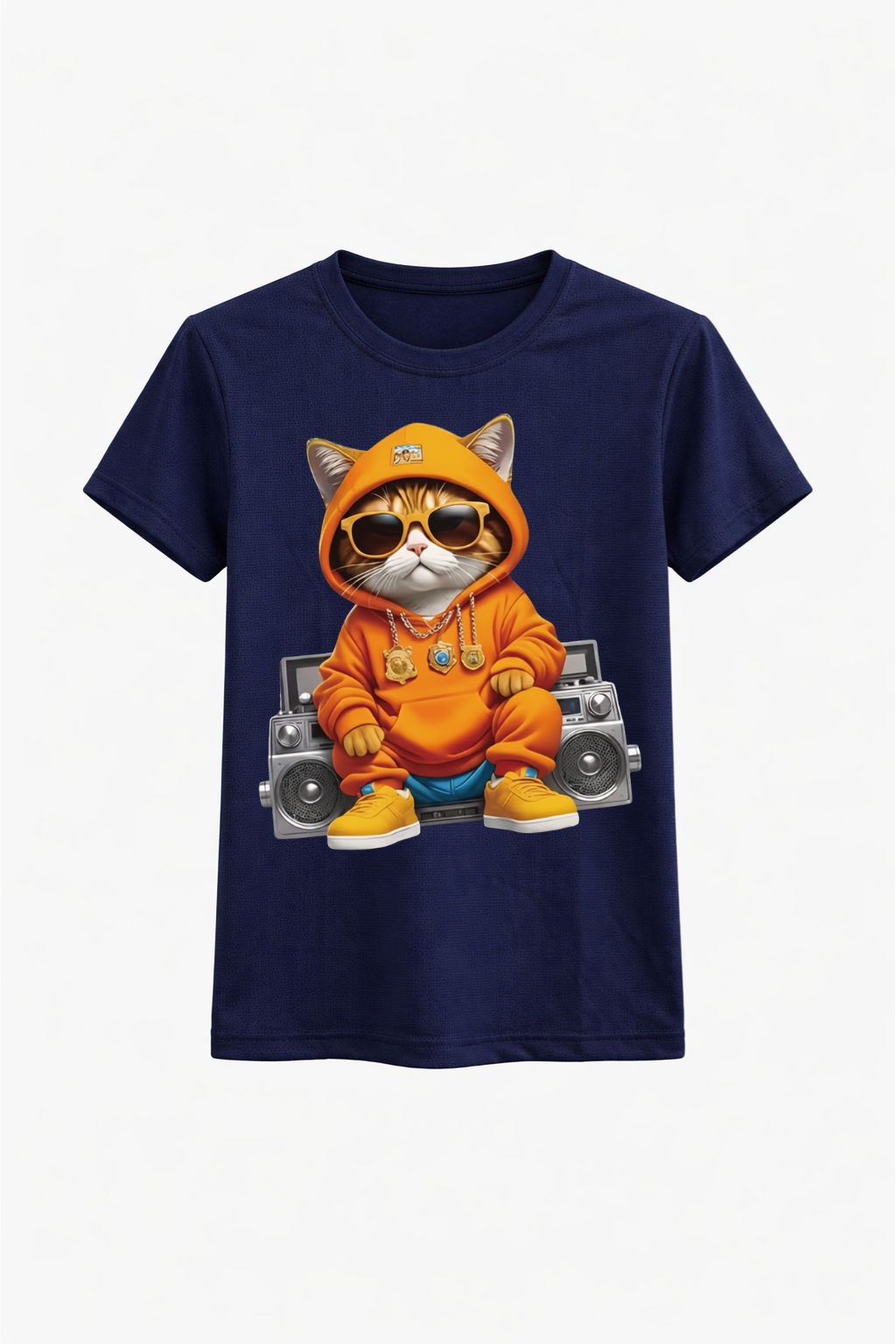 Hoodie Hustle Cat Tee