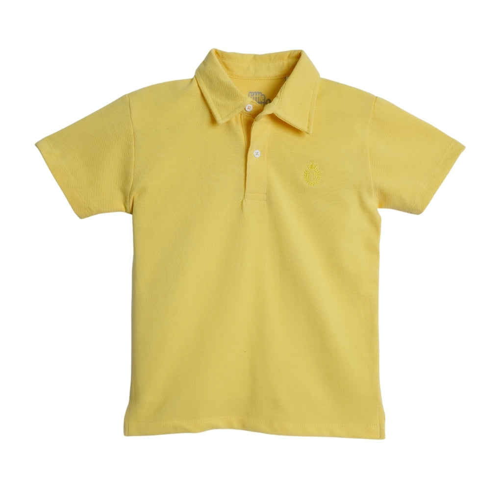 Sunny Side – Bright Yellow Polo