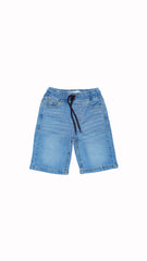 Boys Light Blue Elasticated Shorts