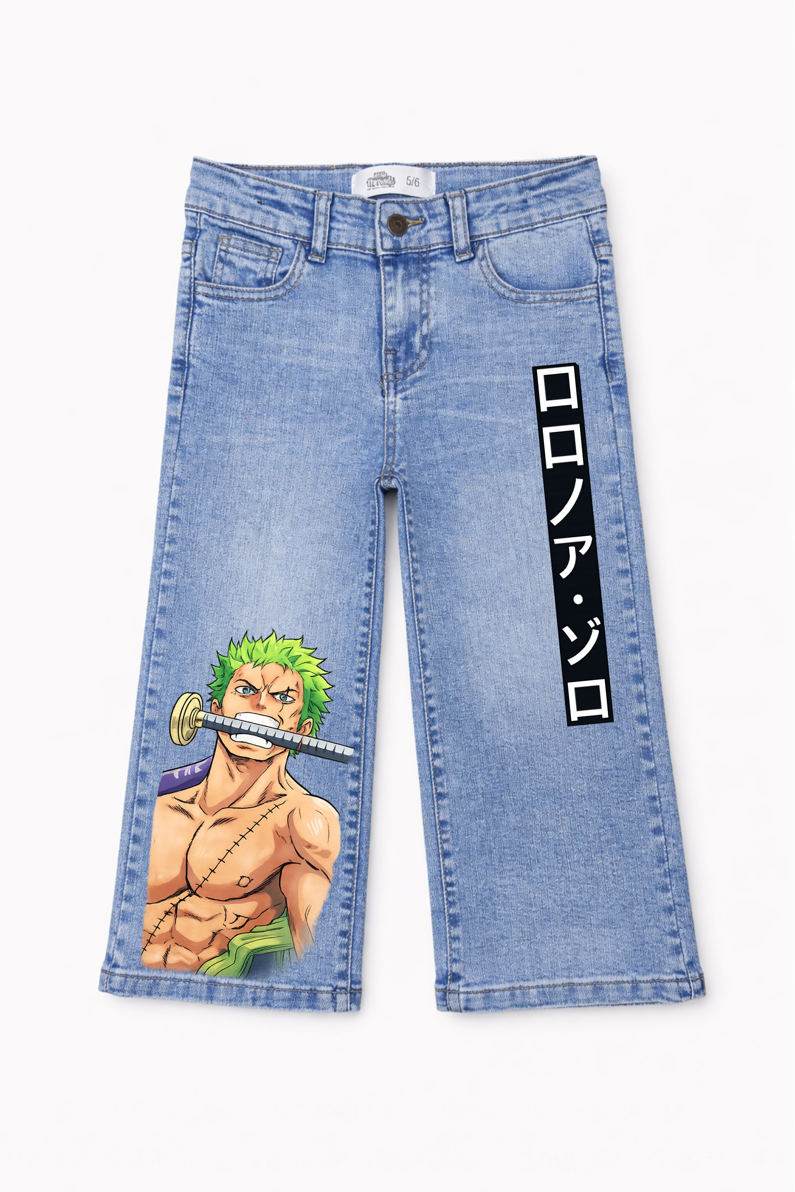 Anime Warrior Denim Jeans