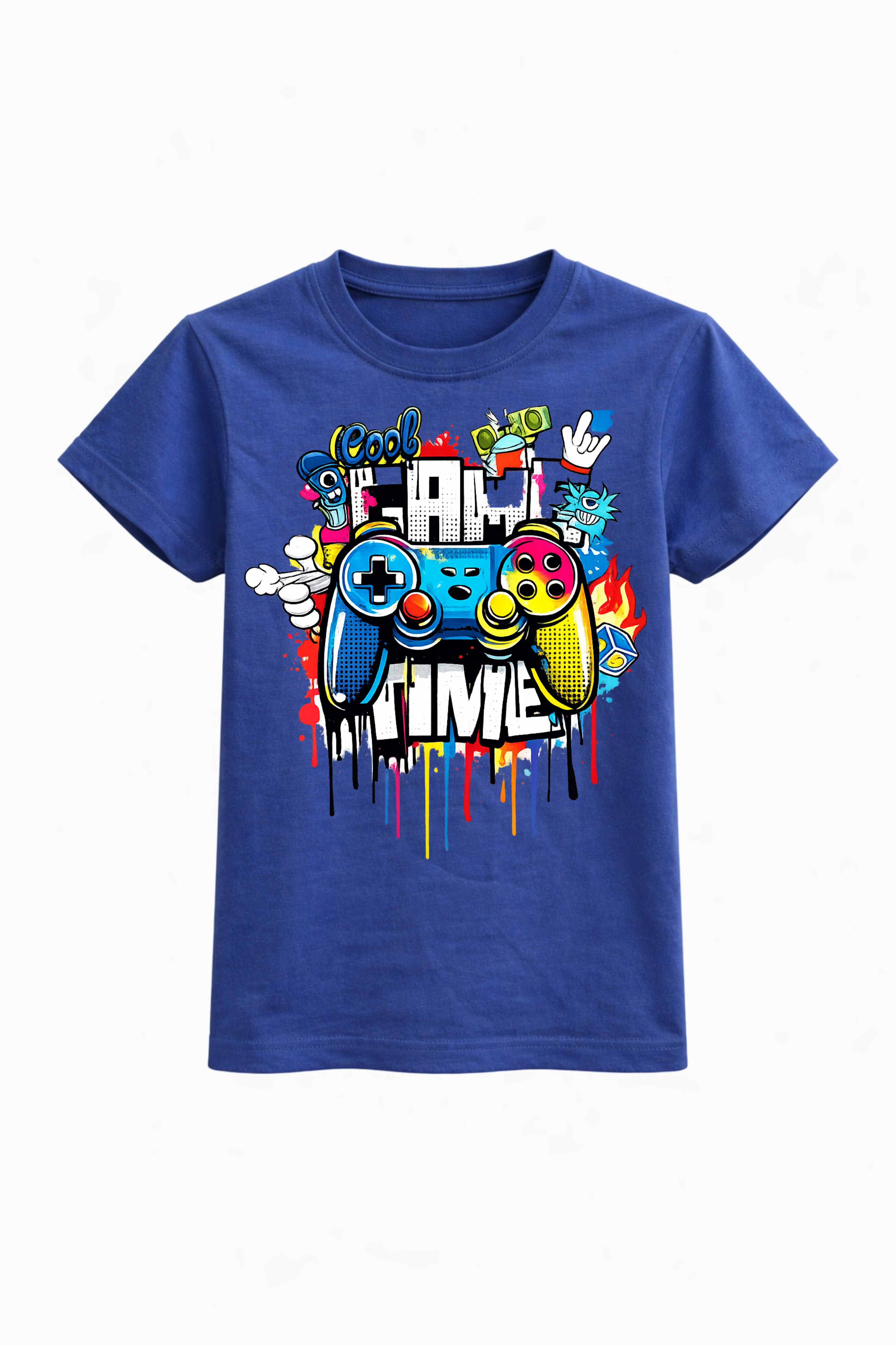 Graffiti Cool Game Time Graphic Tee