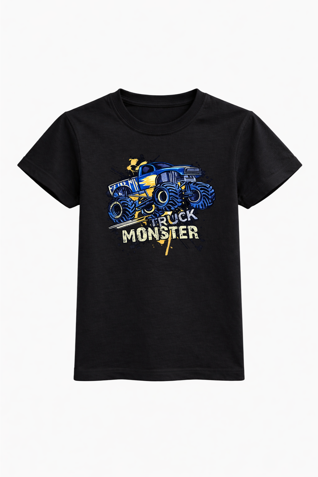 Mini Monster Truck Cotton Tee