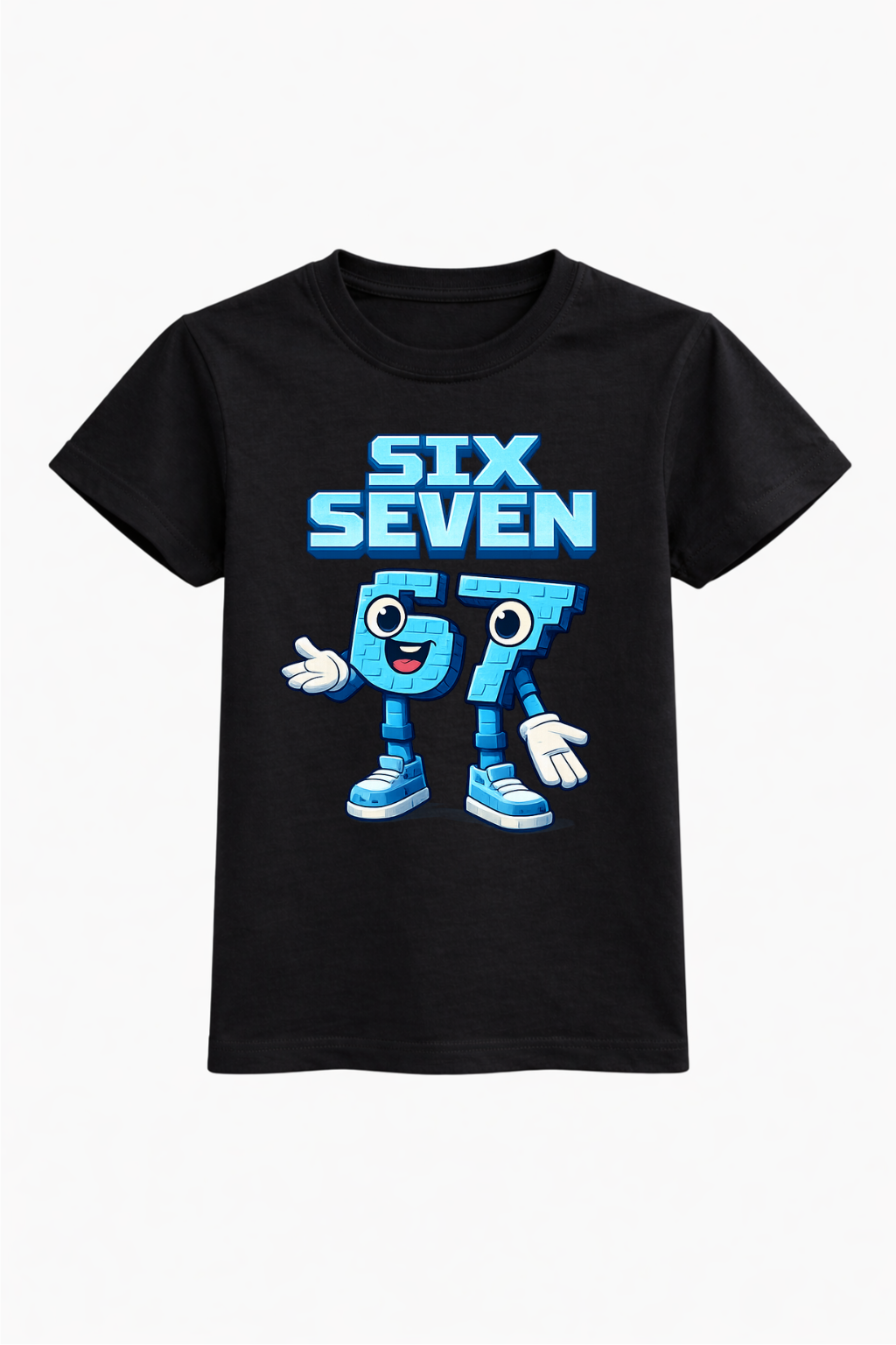 Six Seven Lego Style Graphic Tee