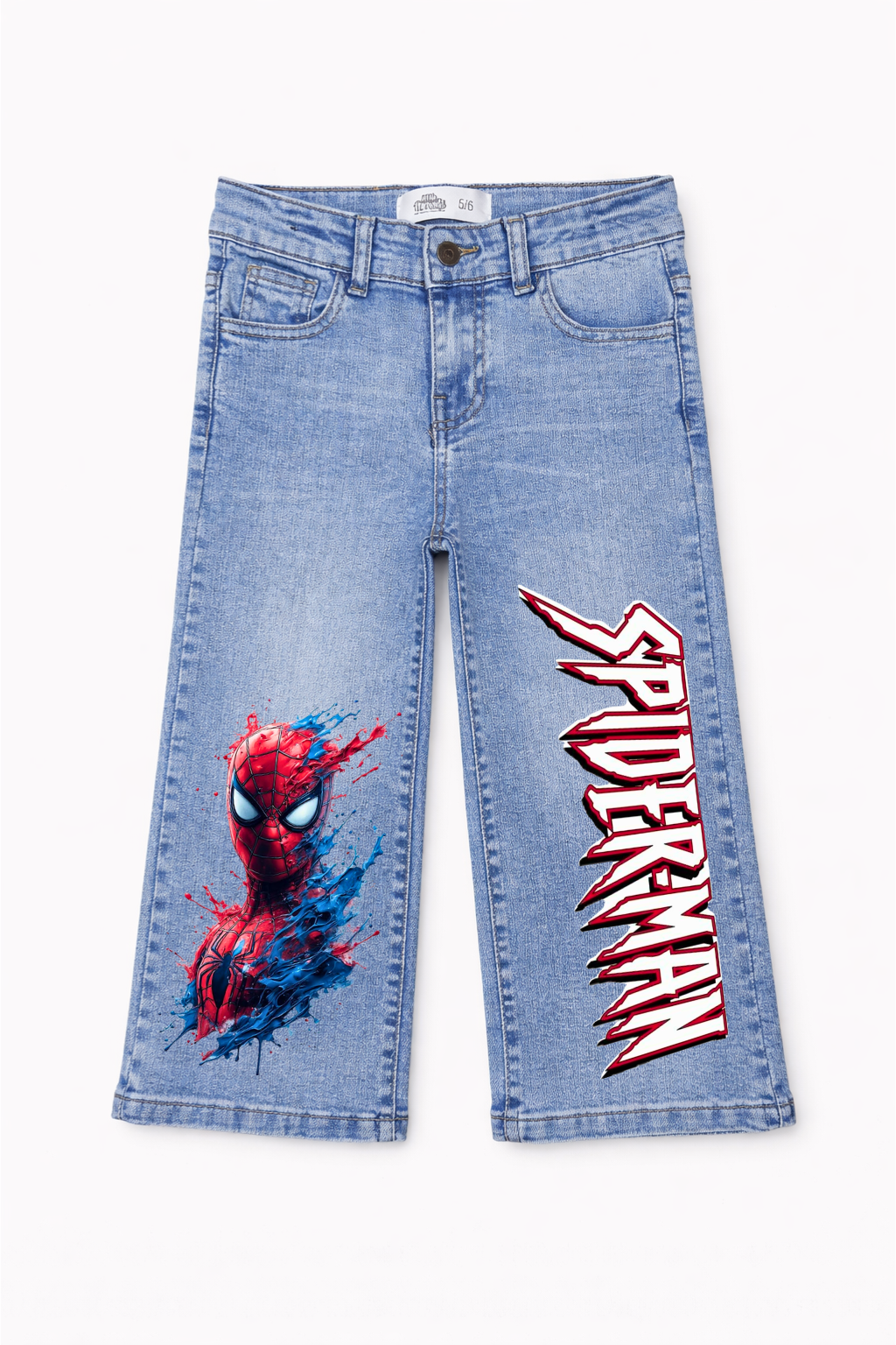 Amazing Spiderman Graphic Jeans