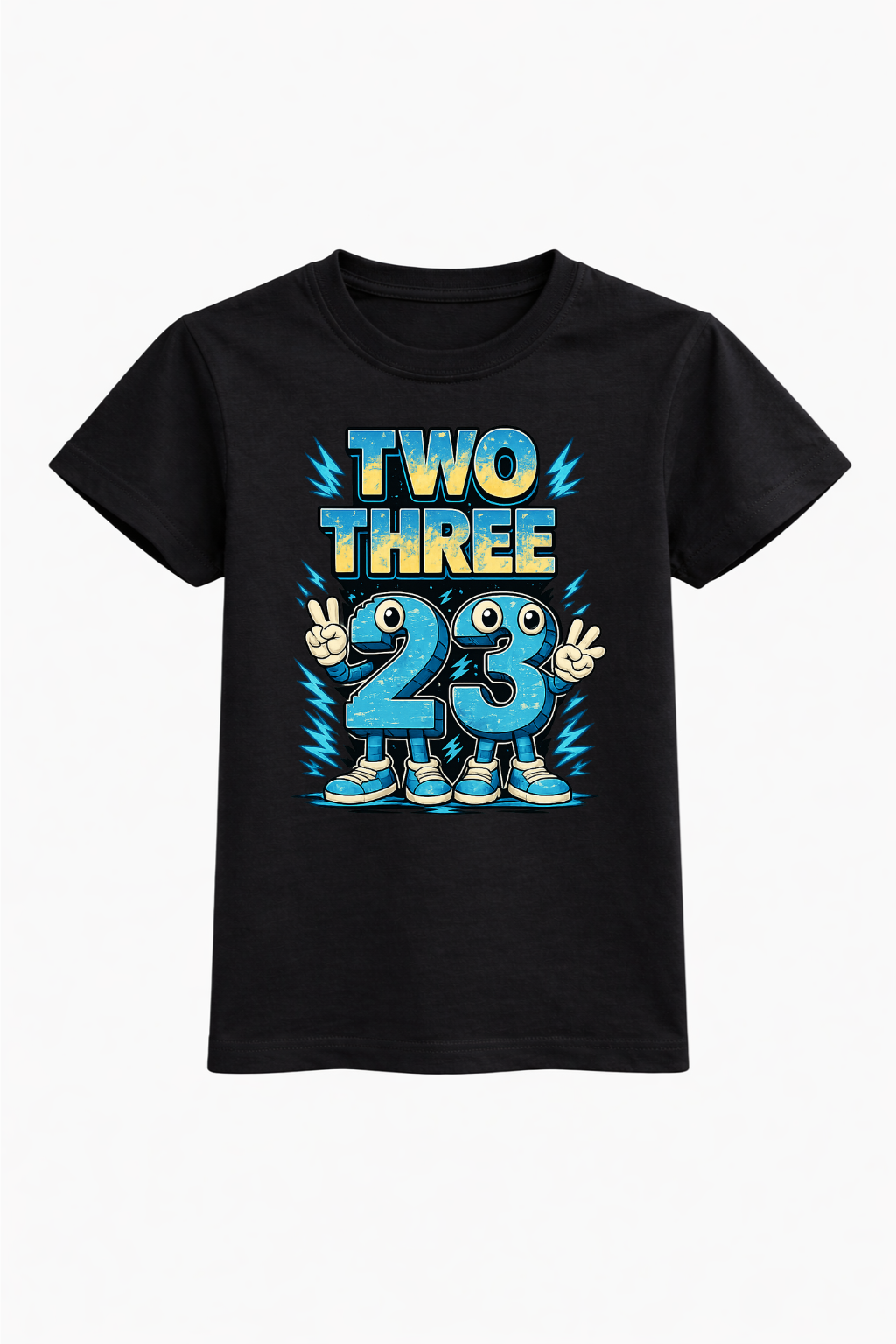 Two Three Digital Print Tee