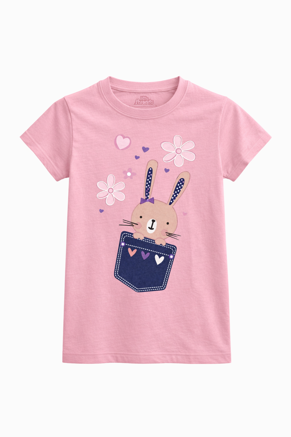Cute Pocket Bunny Tee
