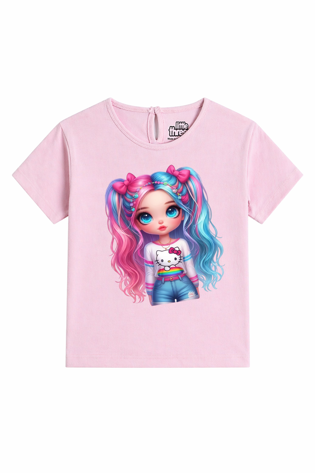 Rainbow Doll Girl Co-ord Set