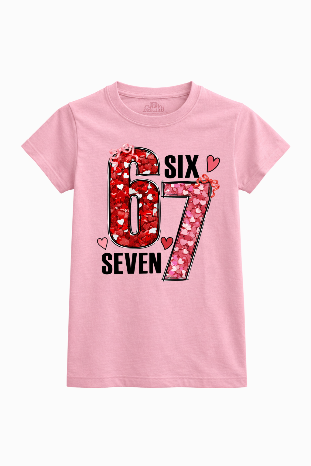 Glitter Heart 67 Tee