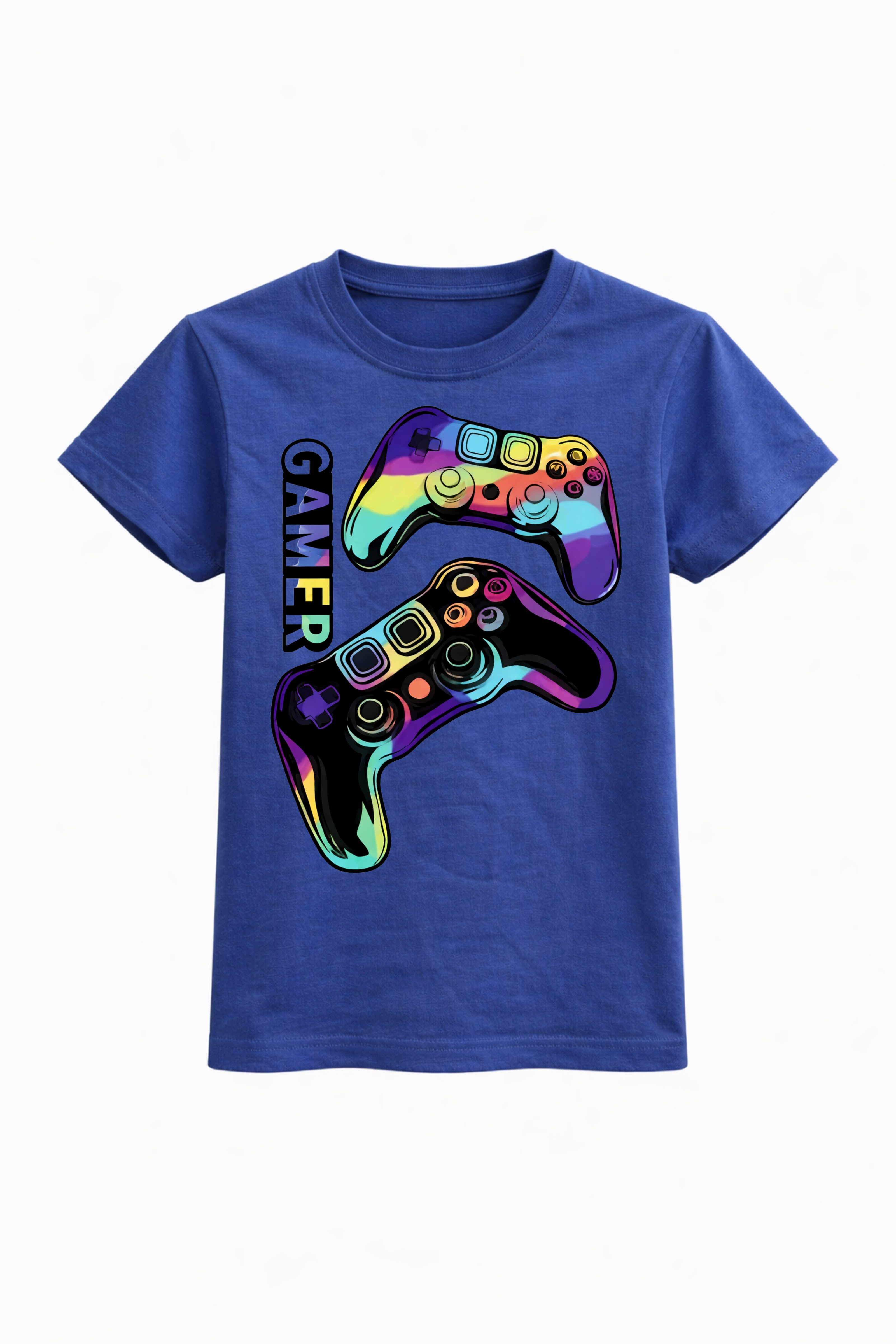 Neon Gamer Controllers T-Shirt