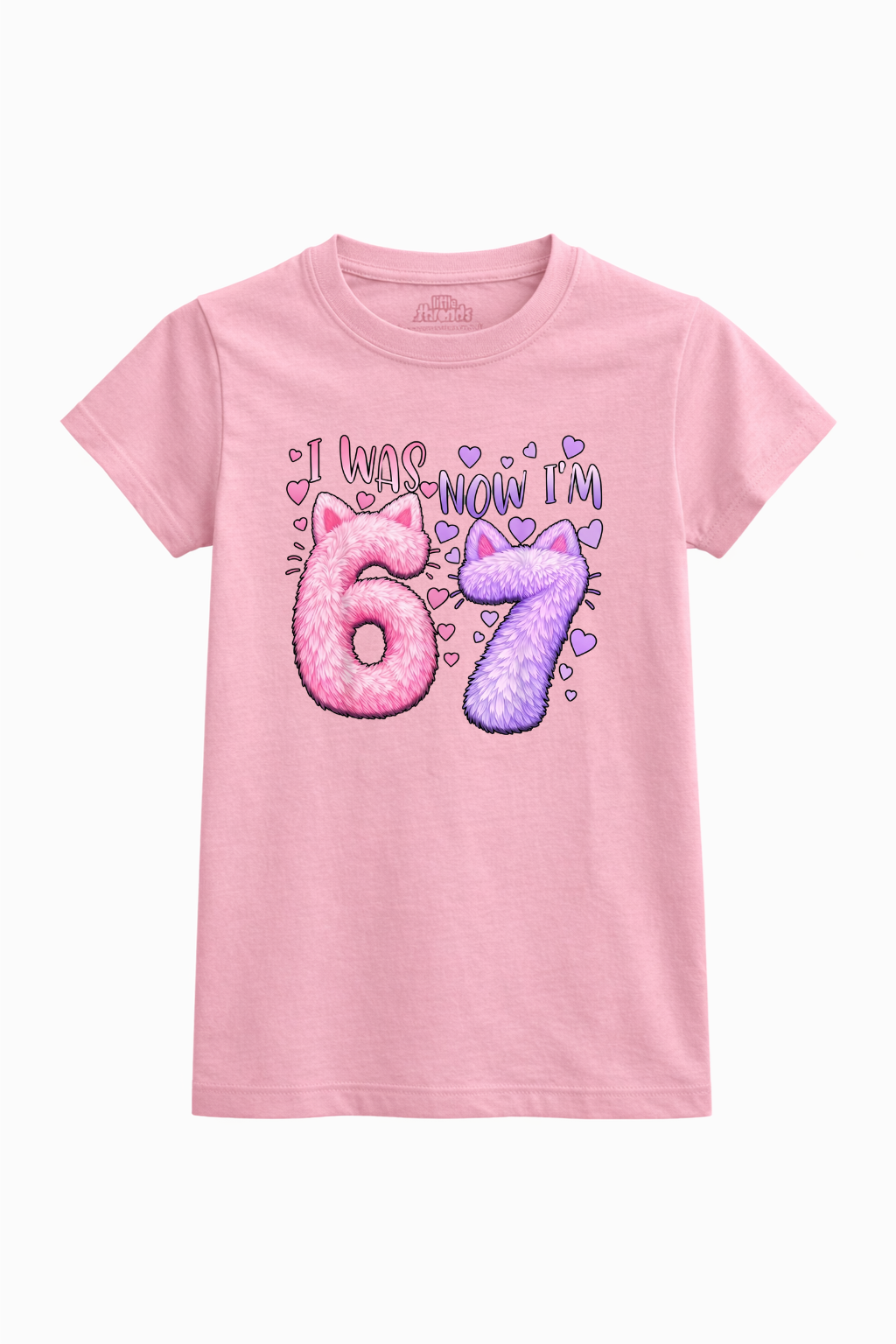 I Was 6 Now I’m 7 Princess Birthday Tee