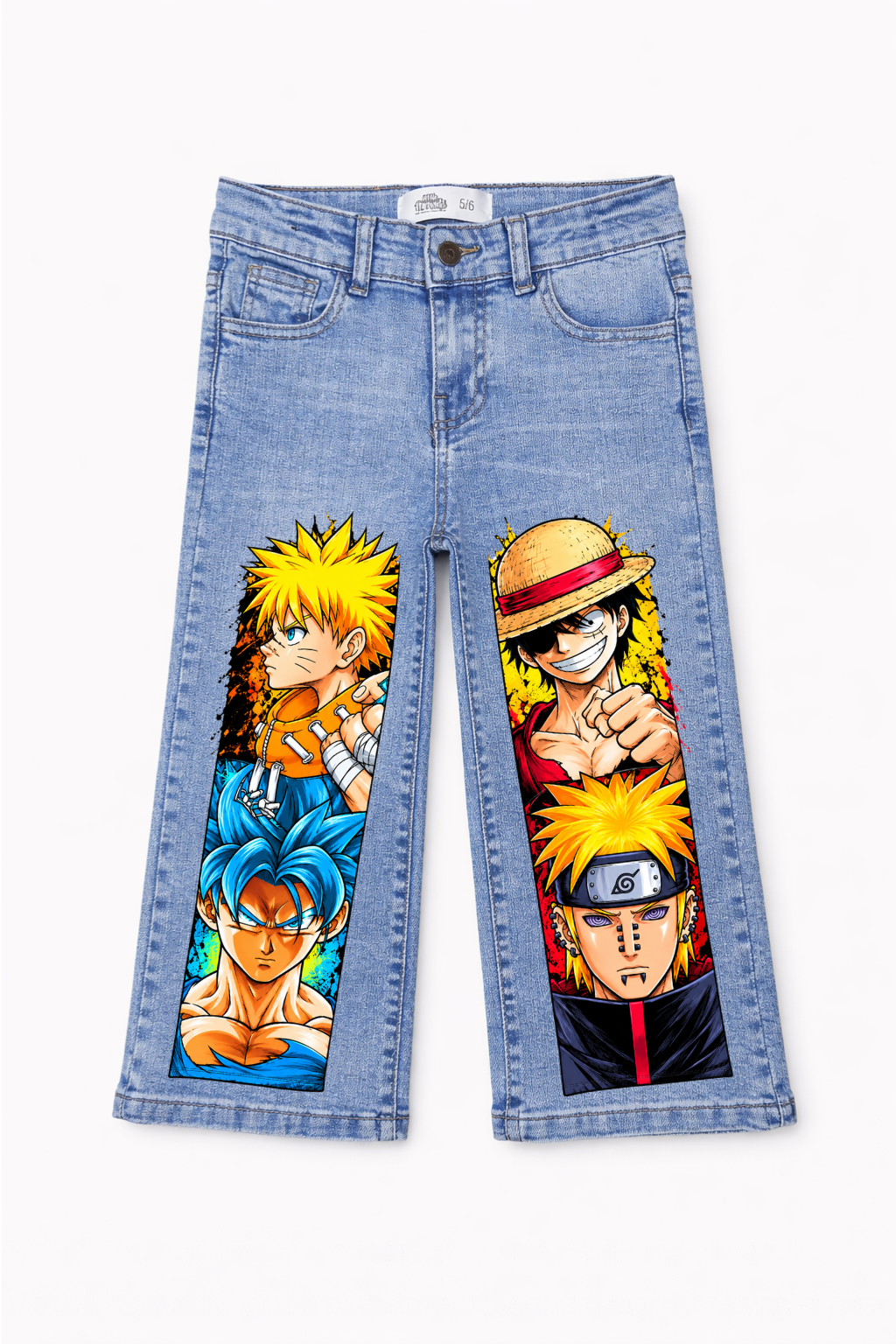Anime Titans Graphic Jeans