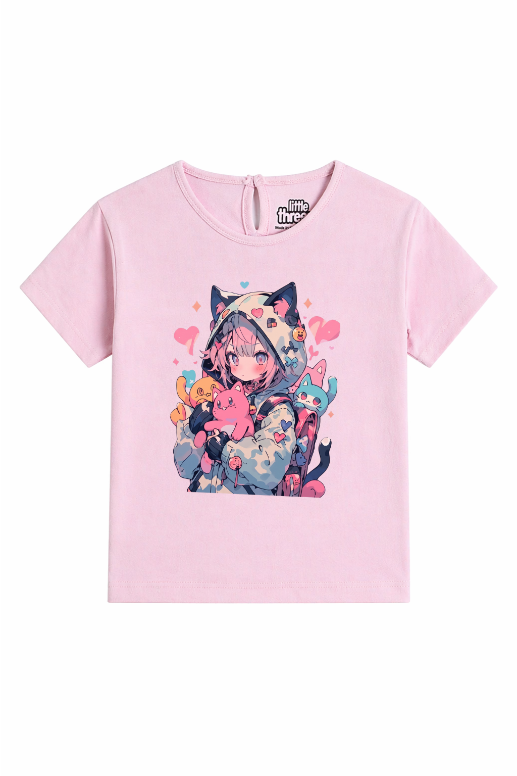 Kawaii Cat Girl Co-ord Set