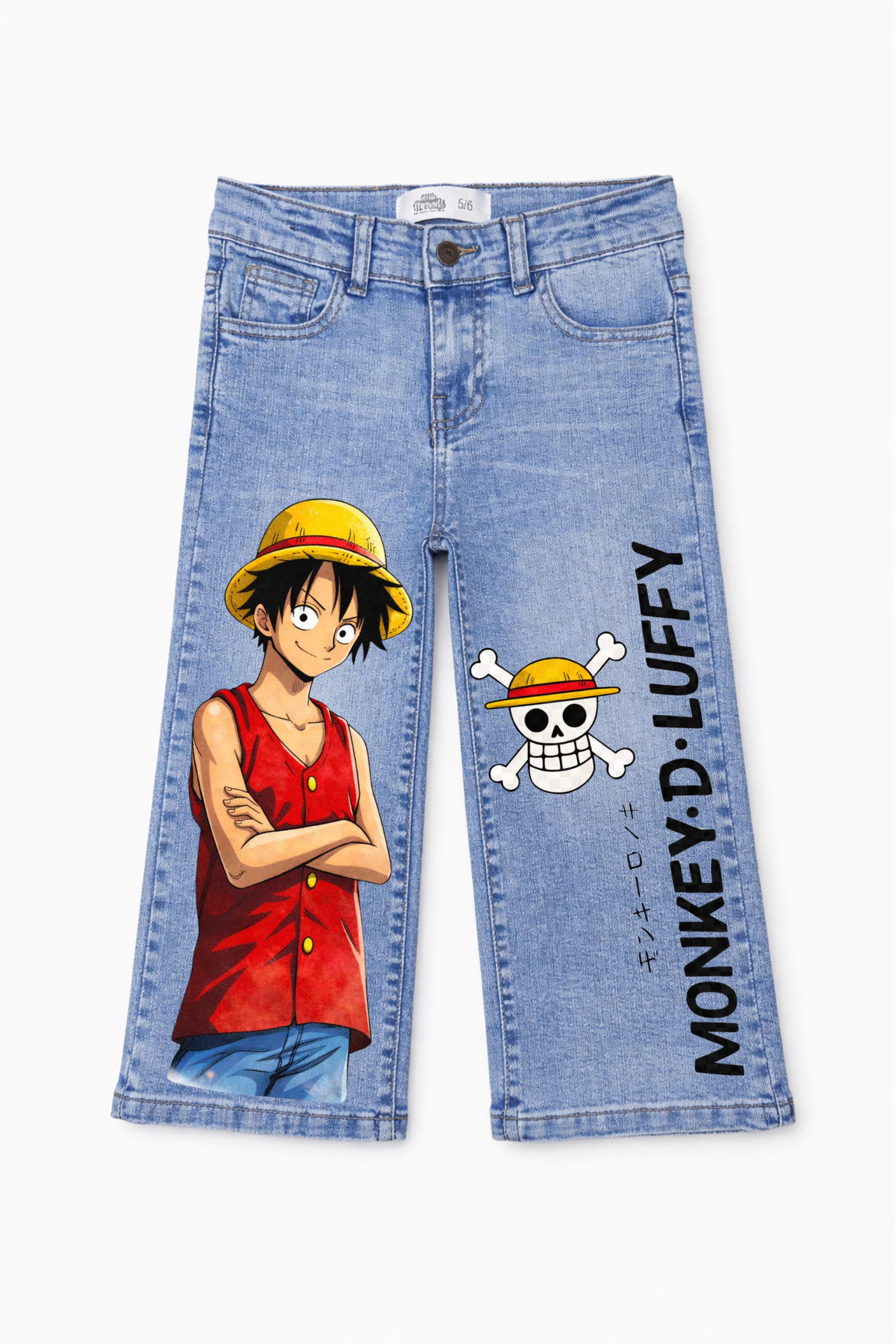Monkey D. Luffy Denim Jeans