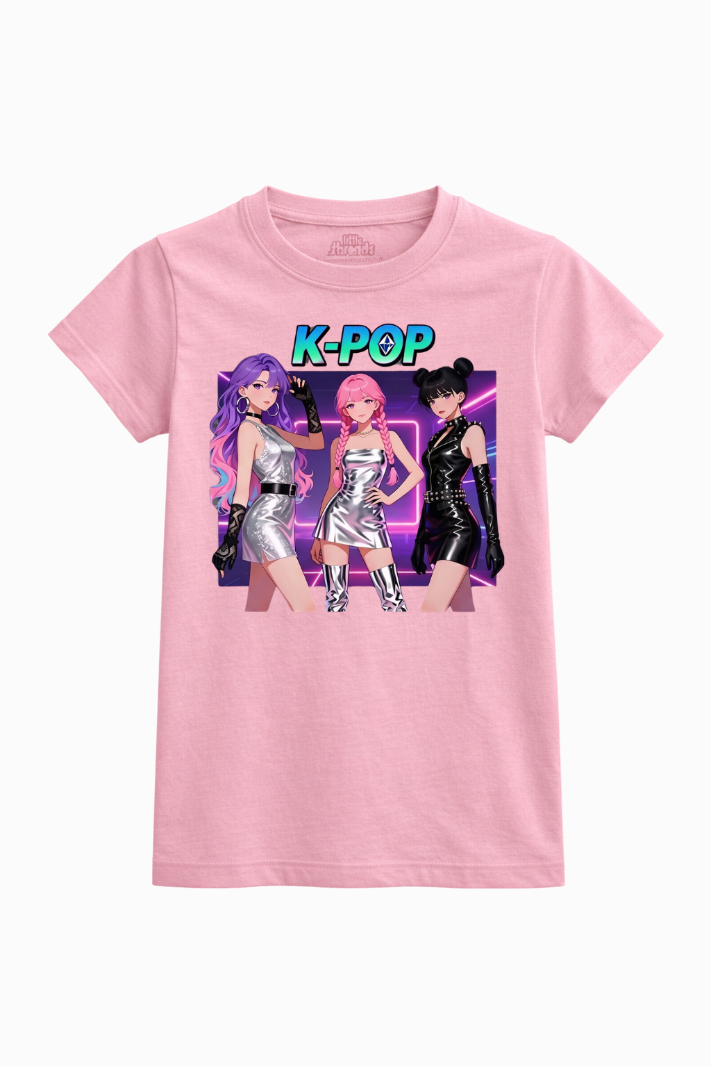 K-Pop Neon Queens Tee