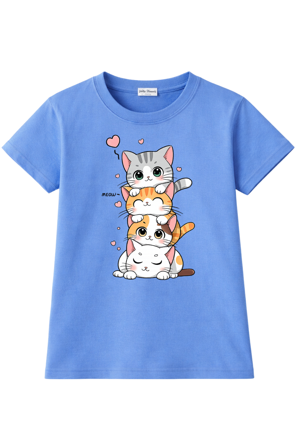 Purrfect Stack Graphic Tee