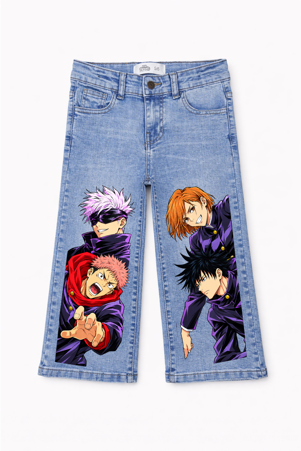 Jujutsu Squad Graphic Jeans