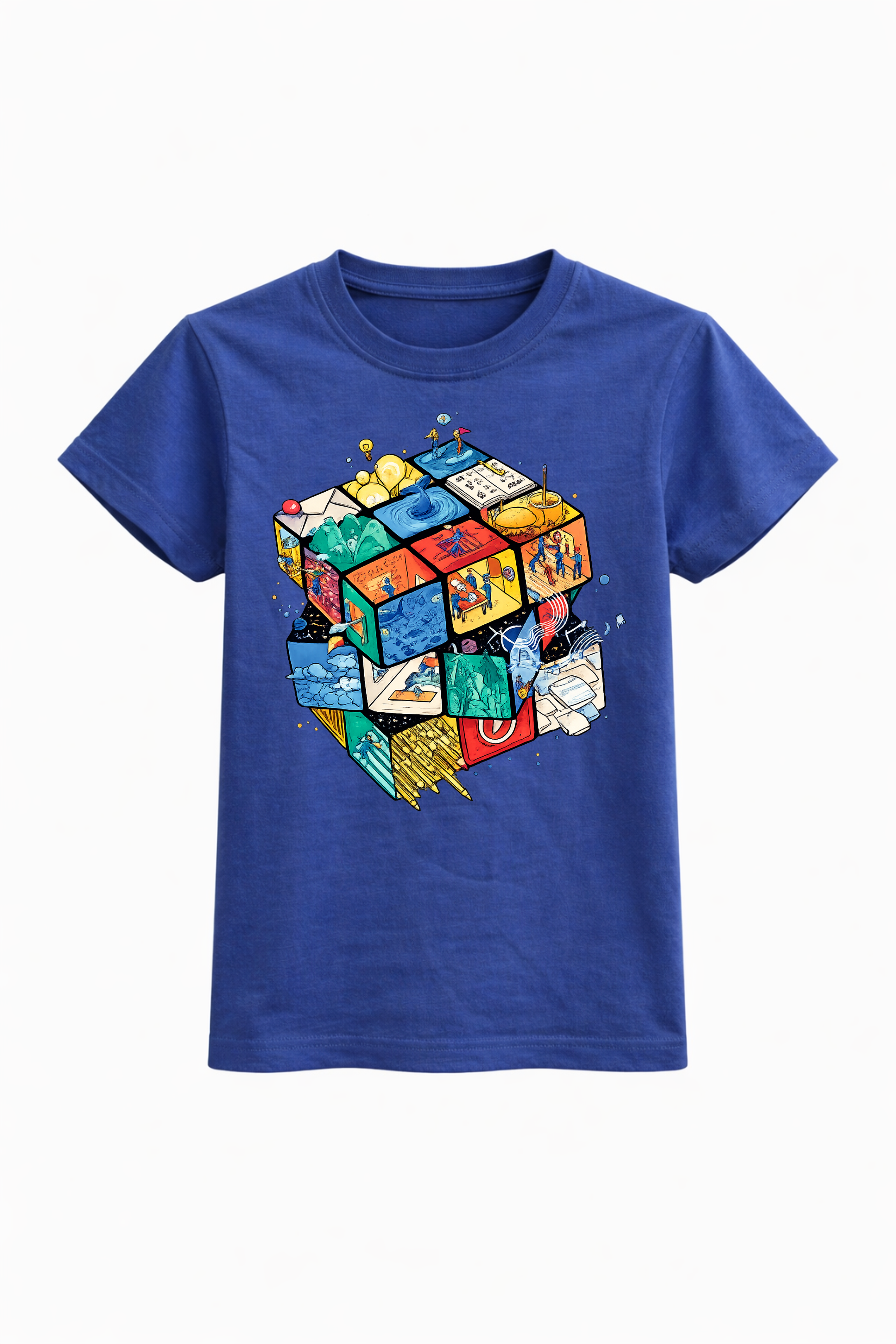 Creative Cube Graphic Tee