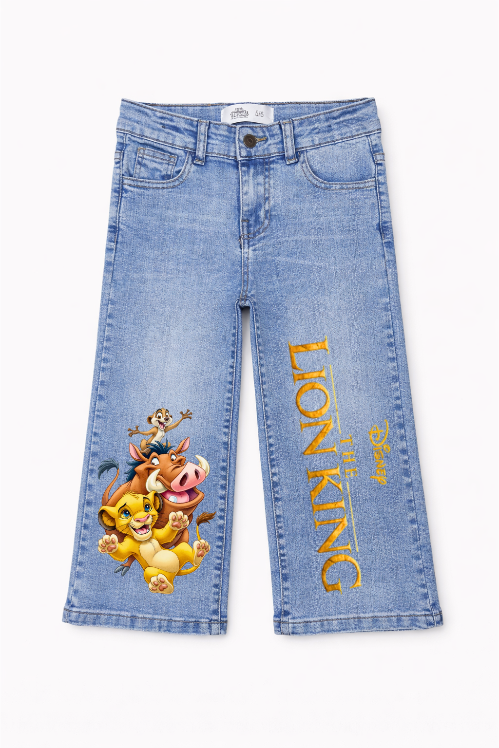 Lion King Simba Graphic Jeans