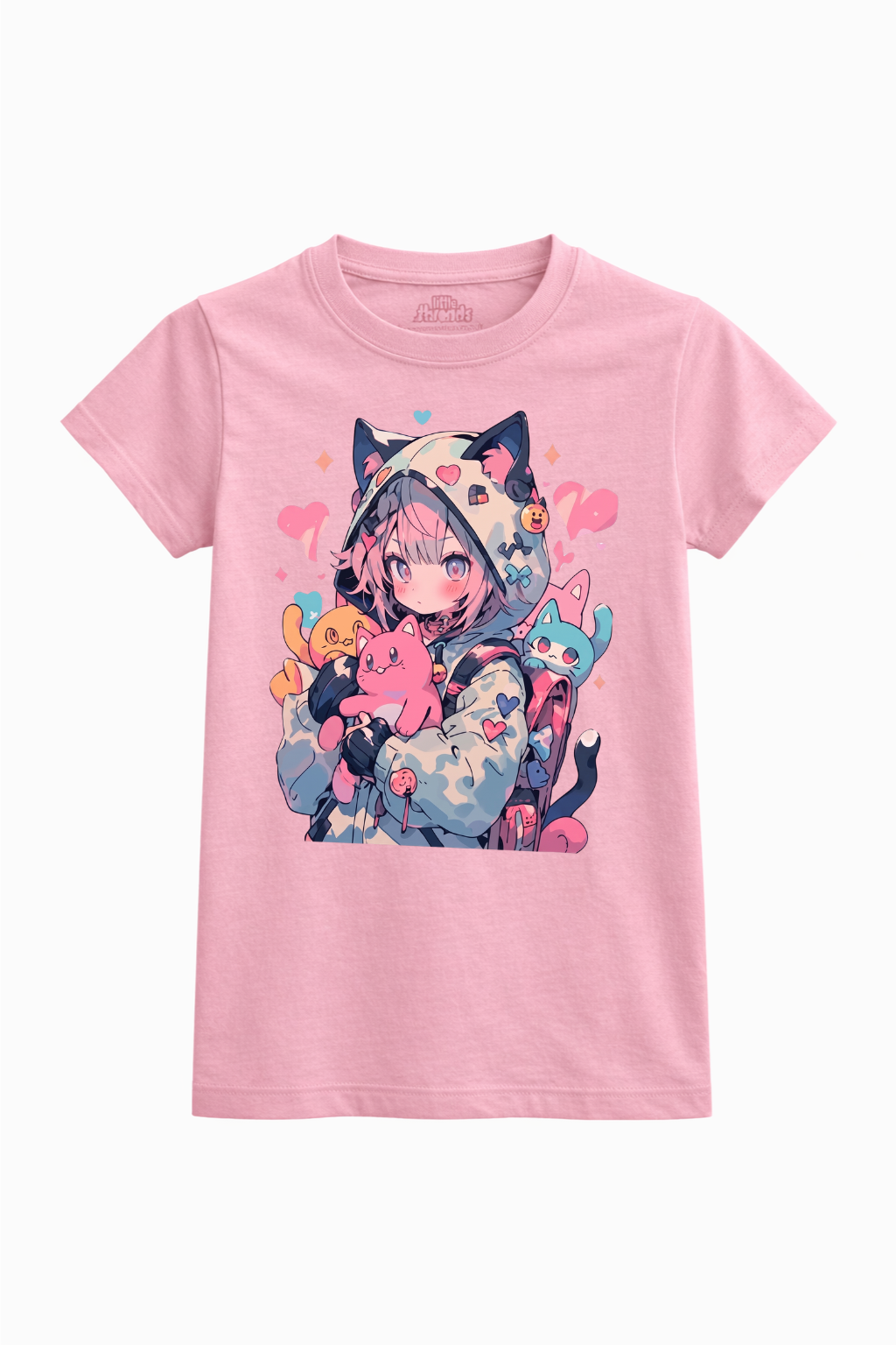 Kawaii Cat Girl Tee