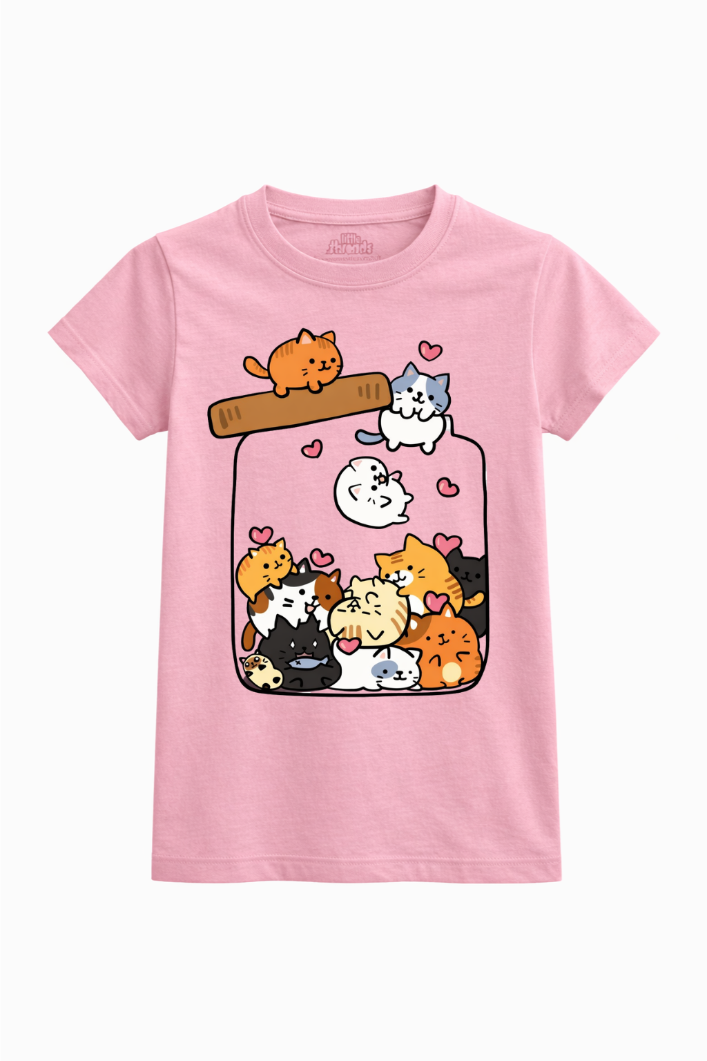Cute Kitty Jar Tee
