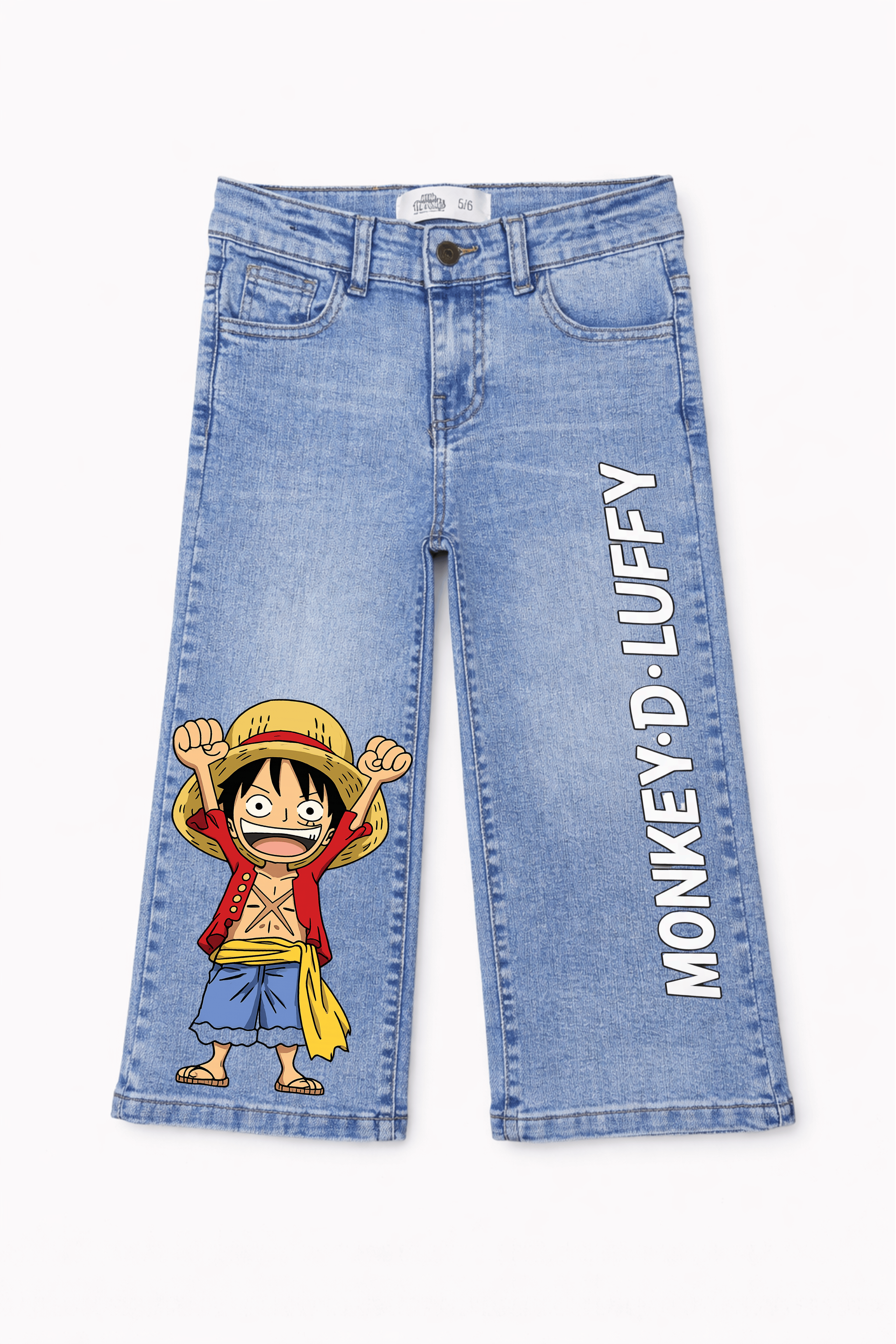 Junior Monkey D. Luffy Denim Jeans