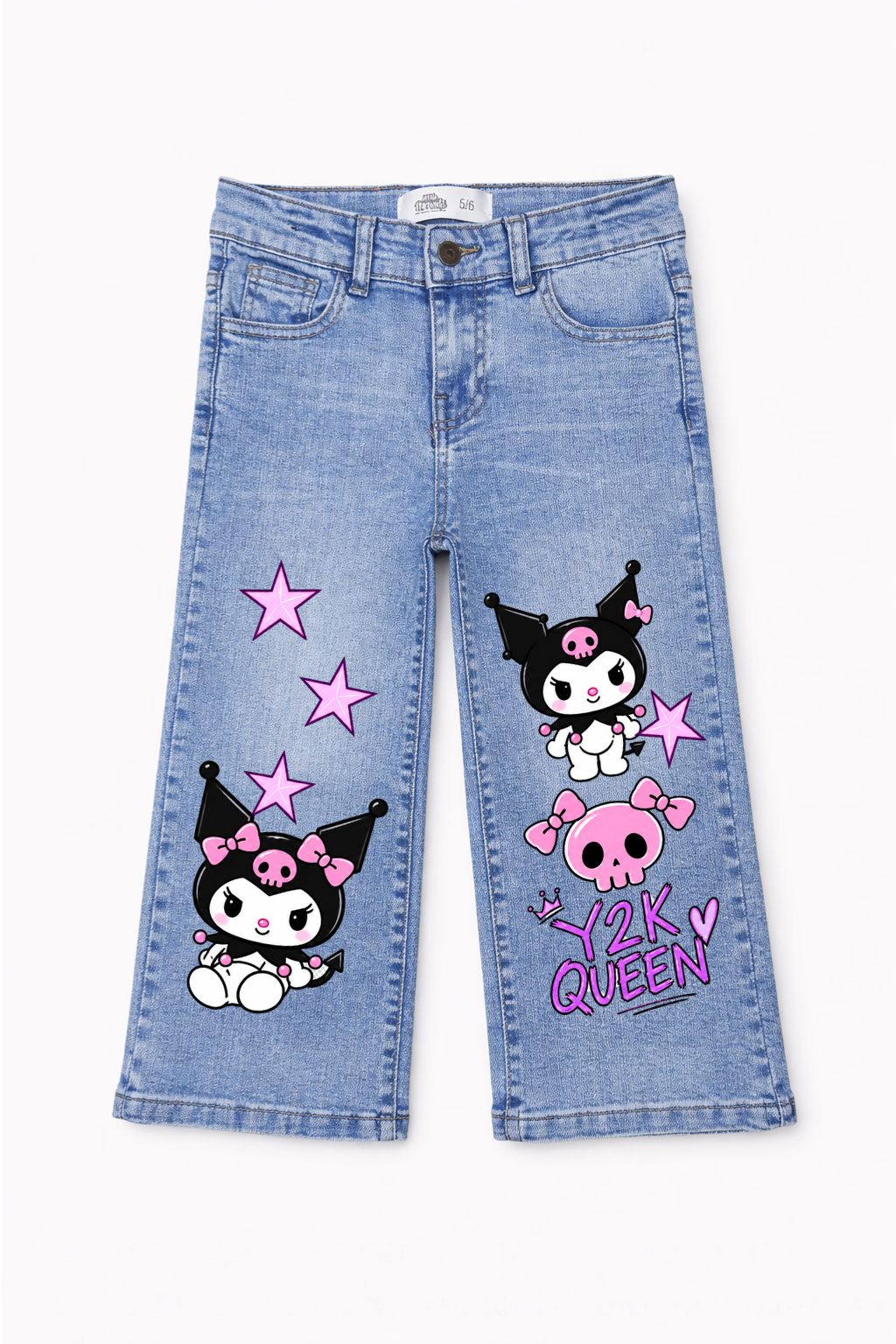 Kuromi Y2K Queen Wide Leg Jeans