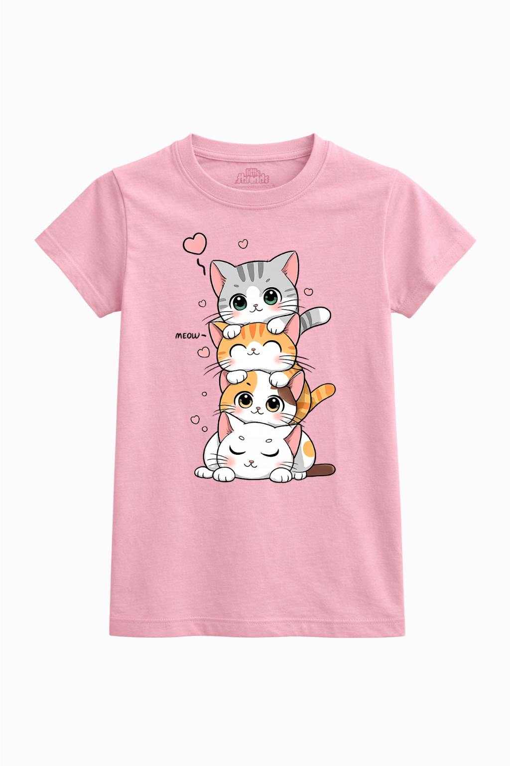 Purrfect Stack Graphic Tee