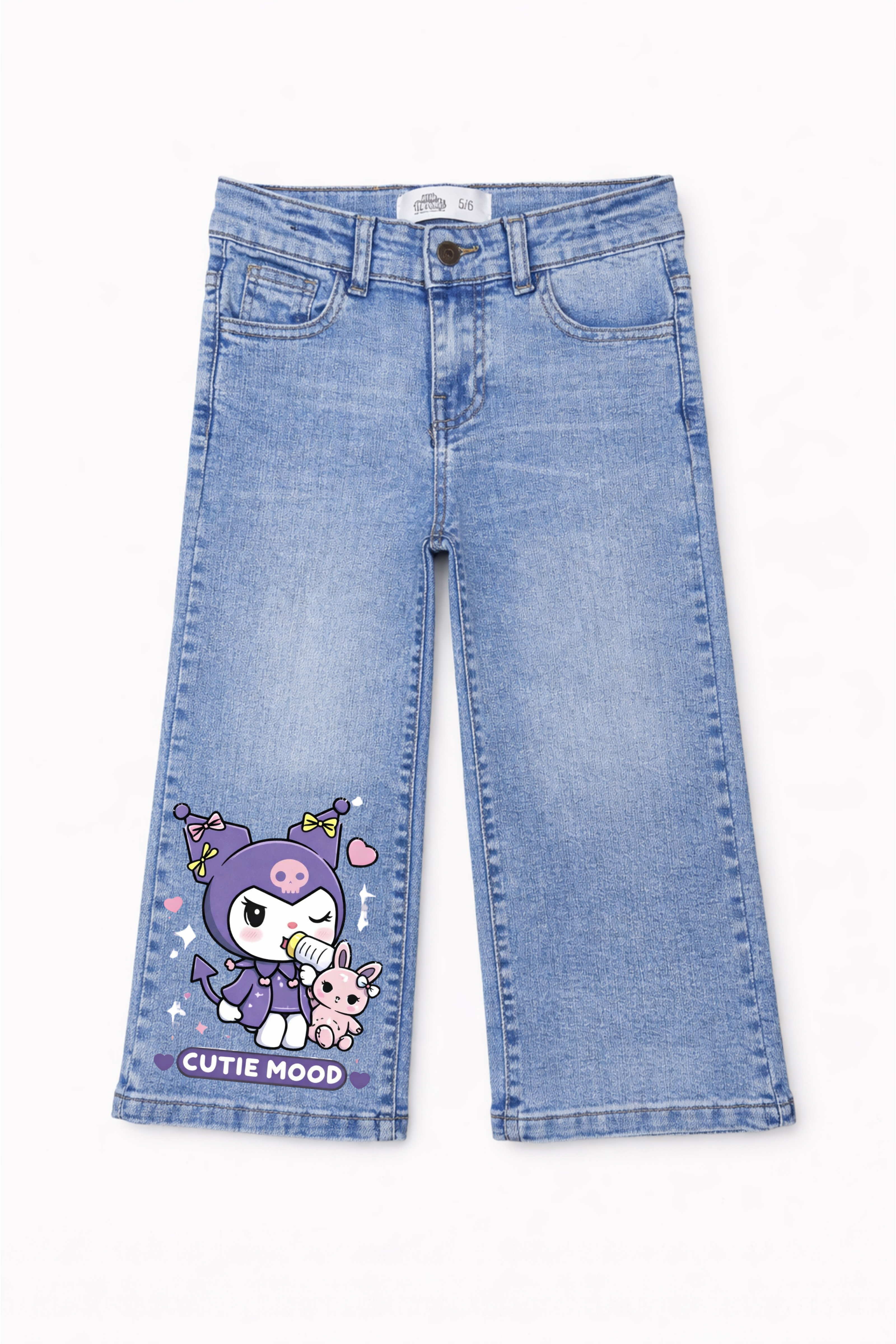 Midnight Cutie Graphic Denim Jeans