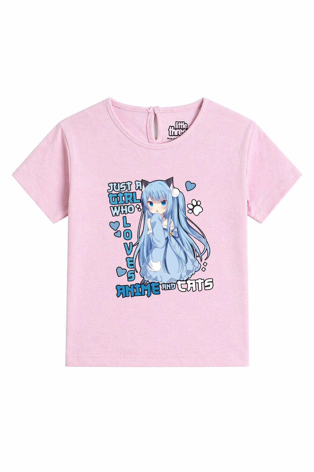 Anime Cat Lover Co-ord Set