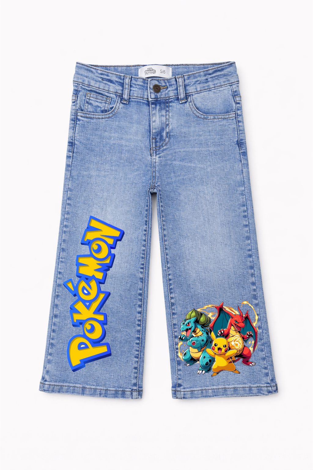 Pokemon Classic Graphic Jeans