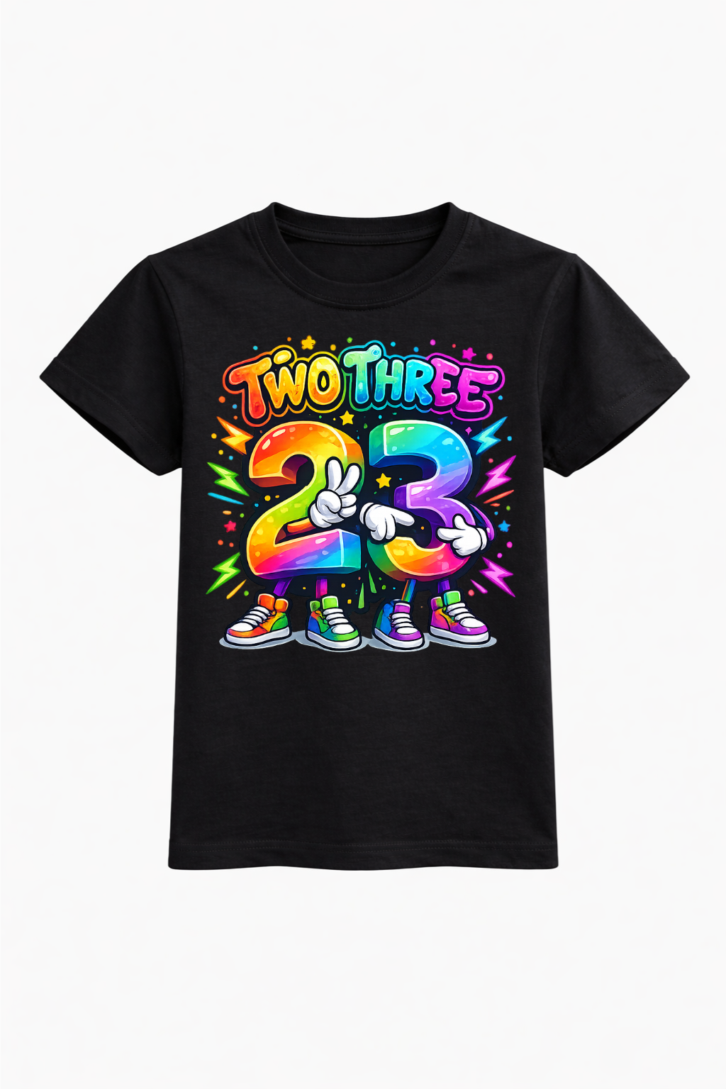 Two Three Friends Birthday Tee