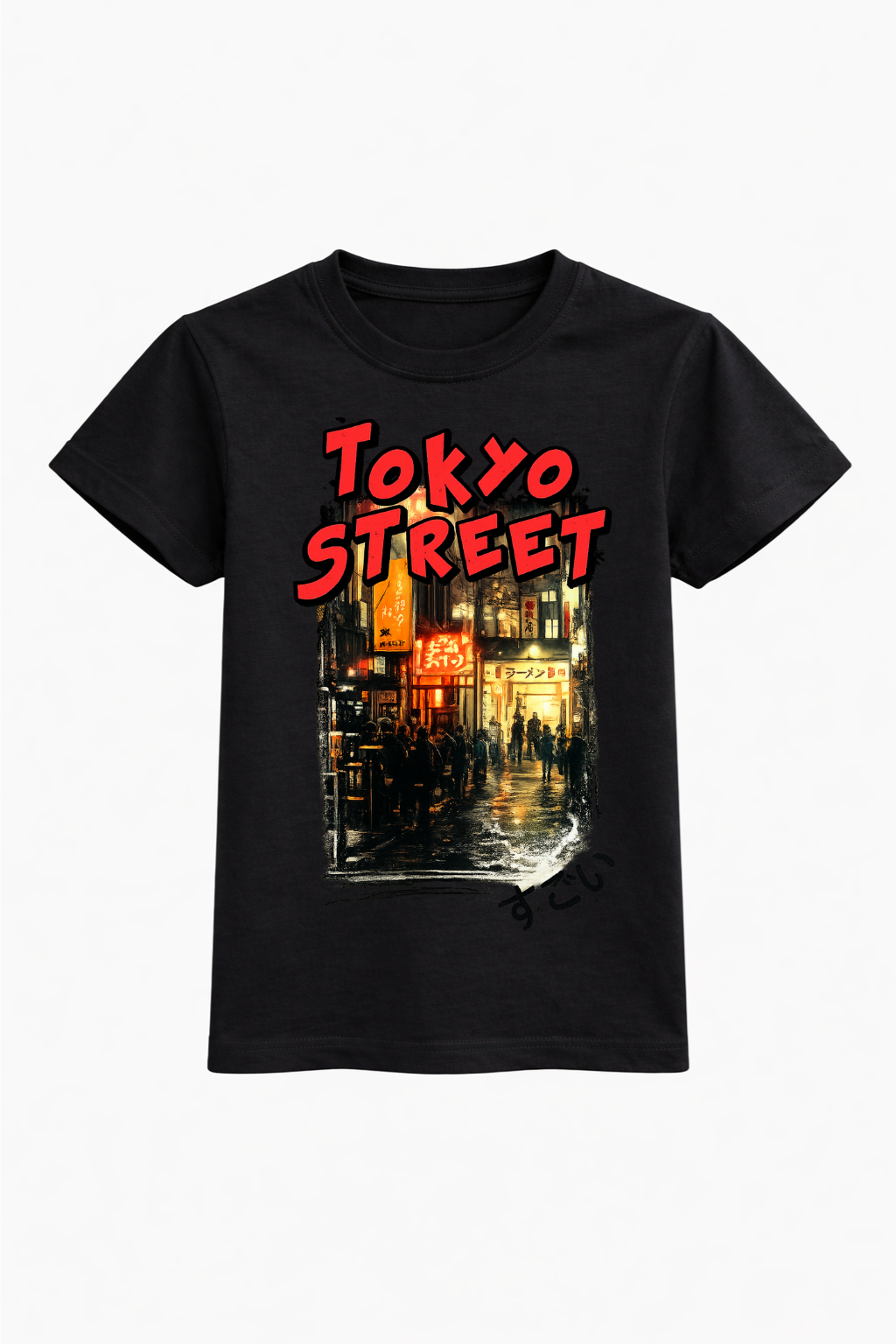 Tokyo Street Graphic T-Shirt