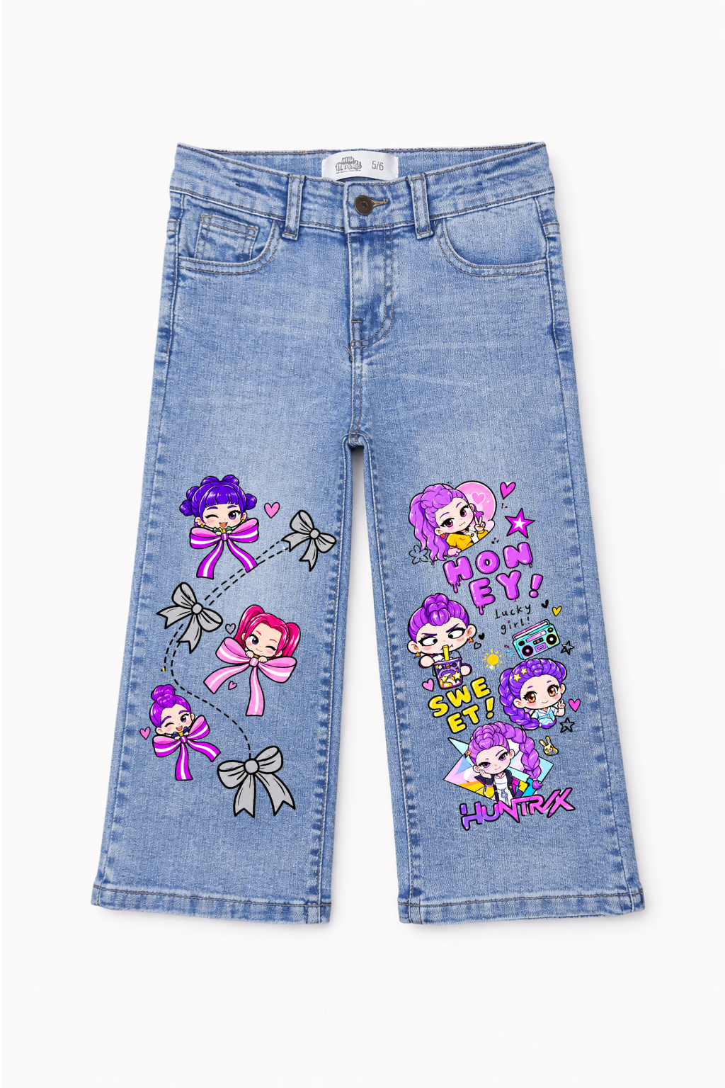Huntrix Honey Pop Wide Leg Jeans