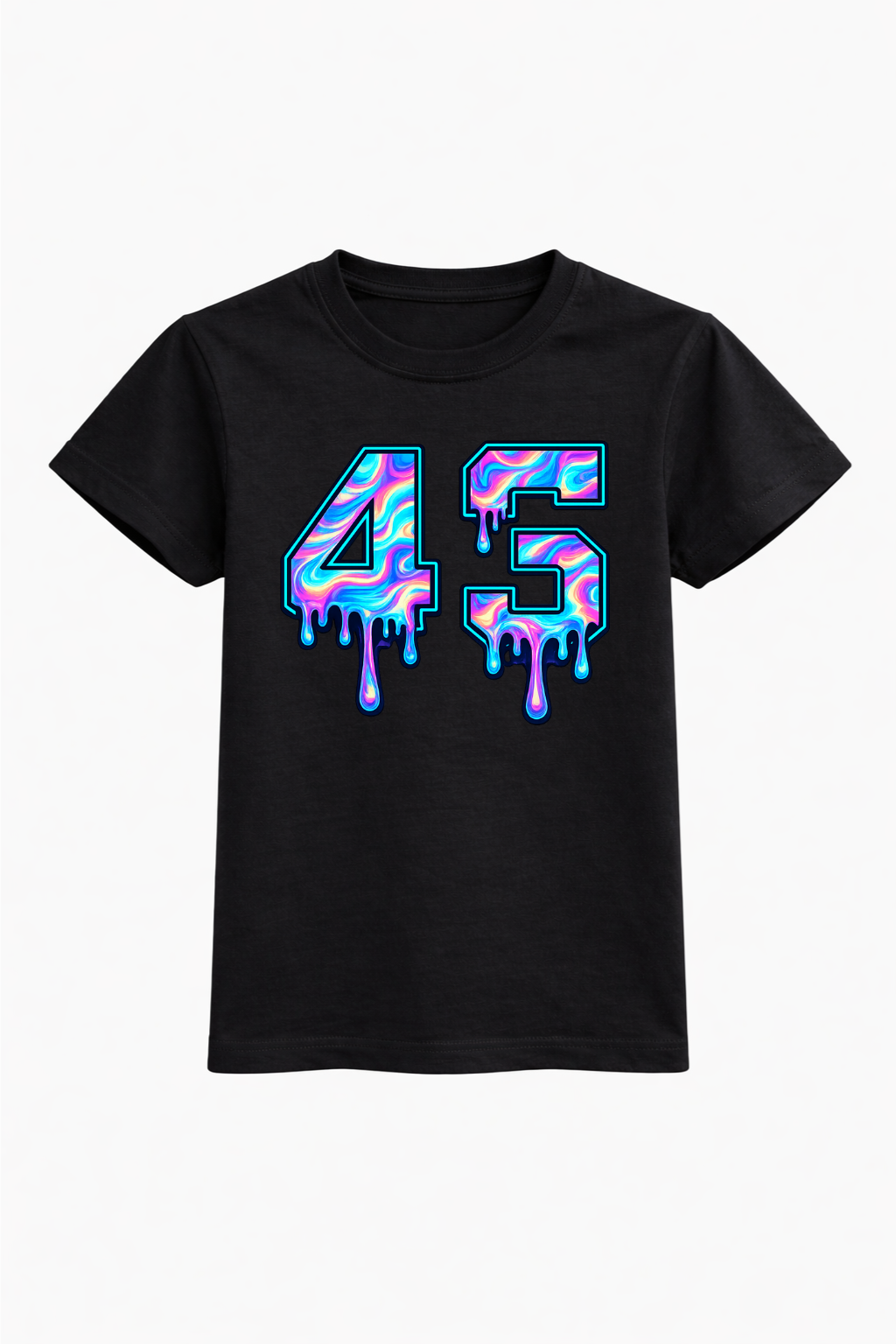 Four Five Digital Paint Print Tee