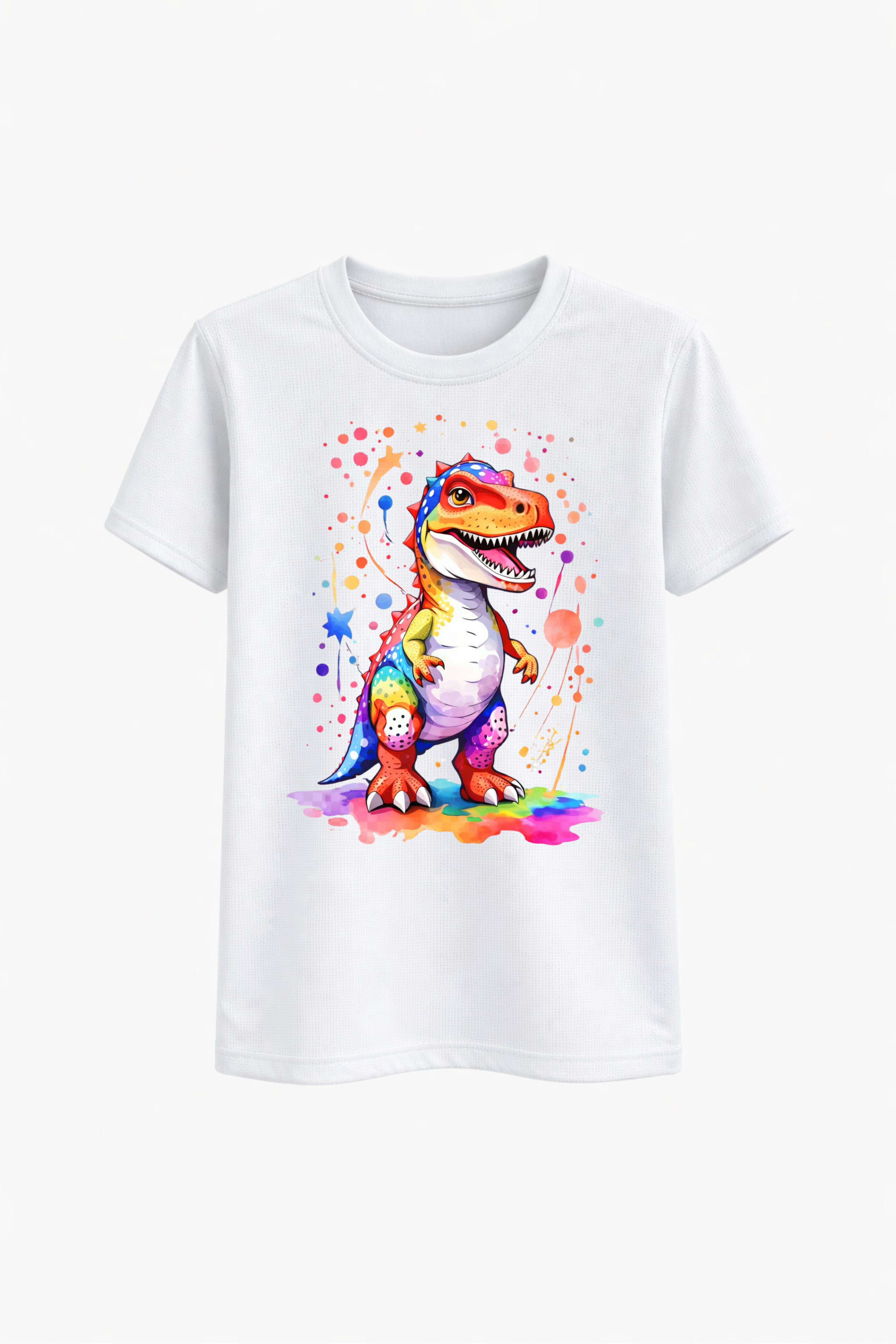 Rainbow Roar Dino Tee