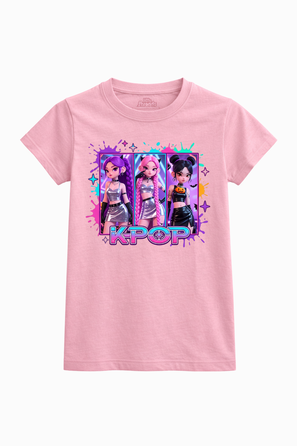 K-Pop Neon Queens Tee
