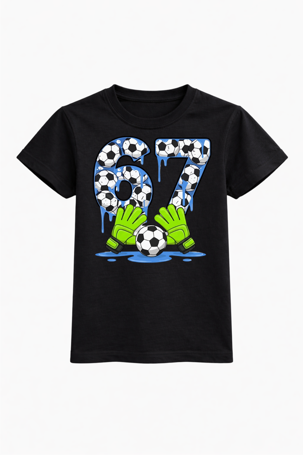 Goalkeeper 7th Birthday Soccer Tee