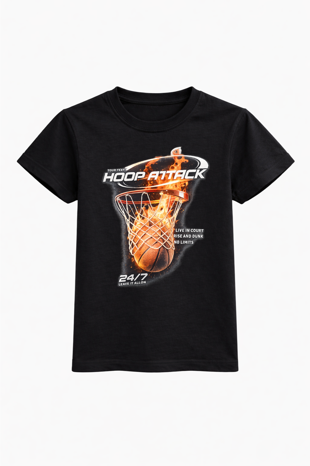 Hoop Attack Graphic T-Shirt